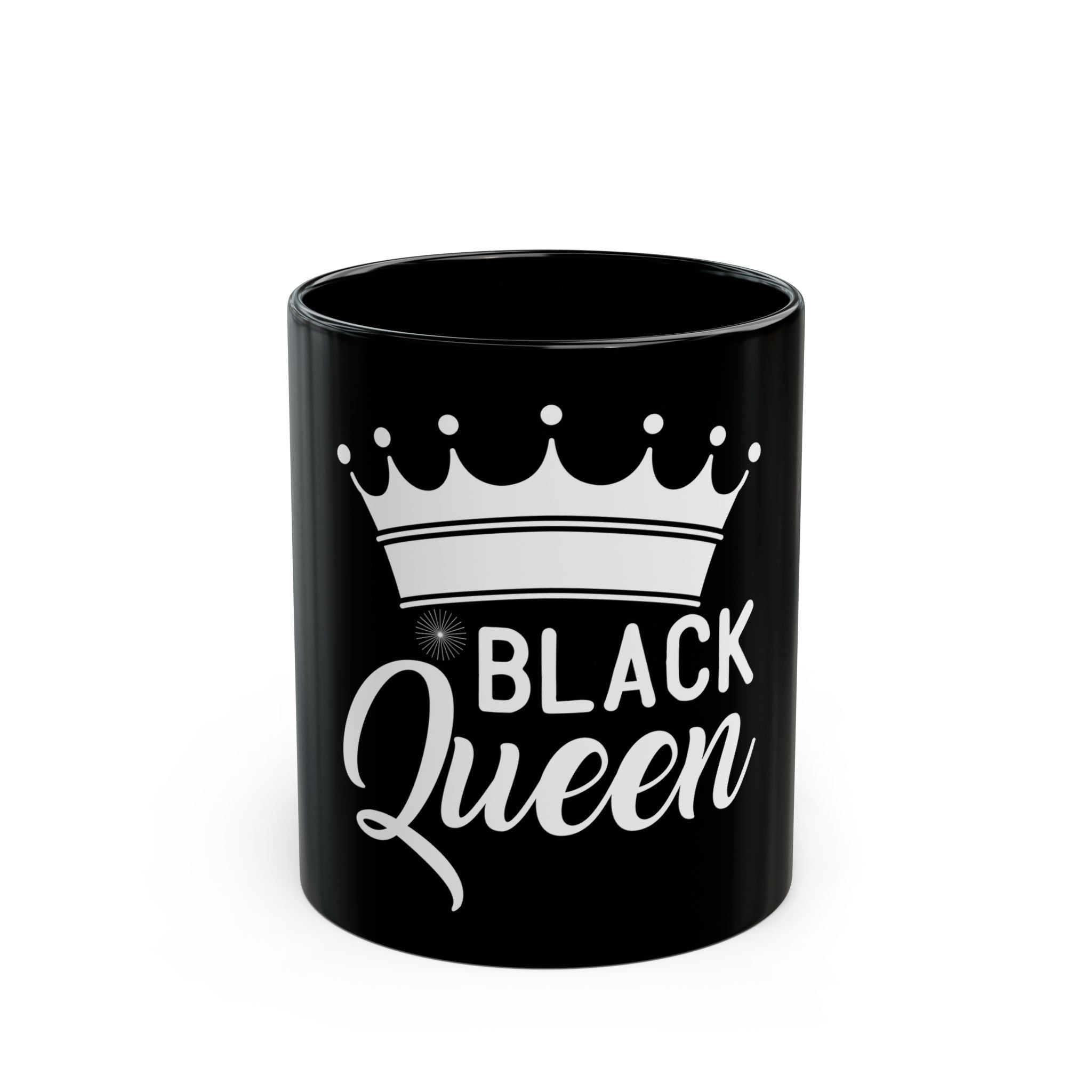 Black Queen Royalty Coffee Mug-Afroadorn 