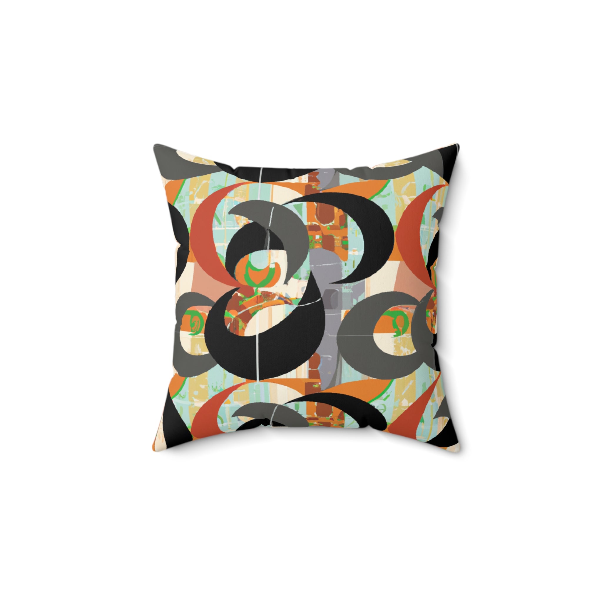 Unity KinteKushion - Afrocentric Earthy Vibe Throw Pillow-Afroadorn 