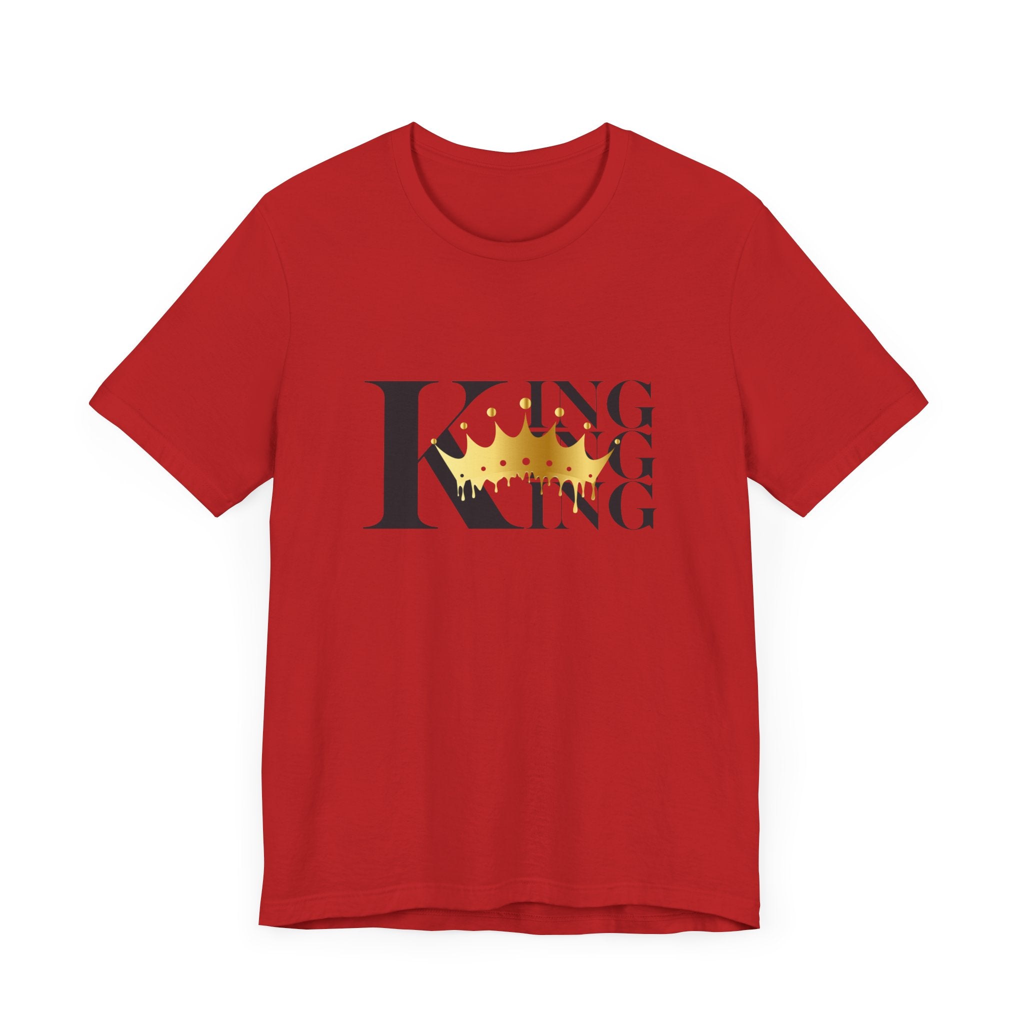 KING T-Shirt - Bold Royalty & Strength-Afroadorn 