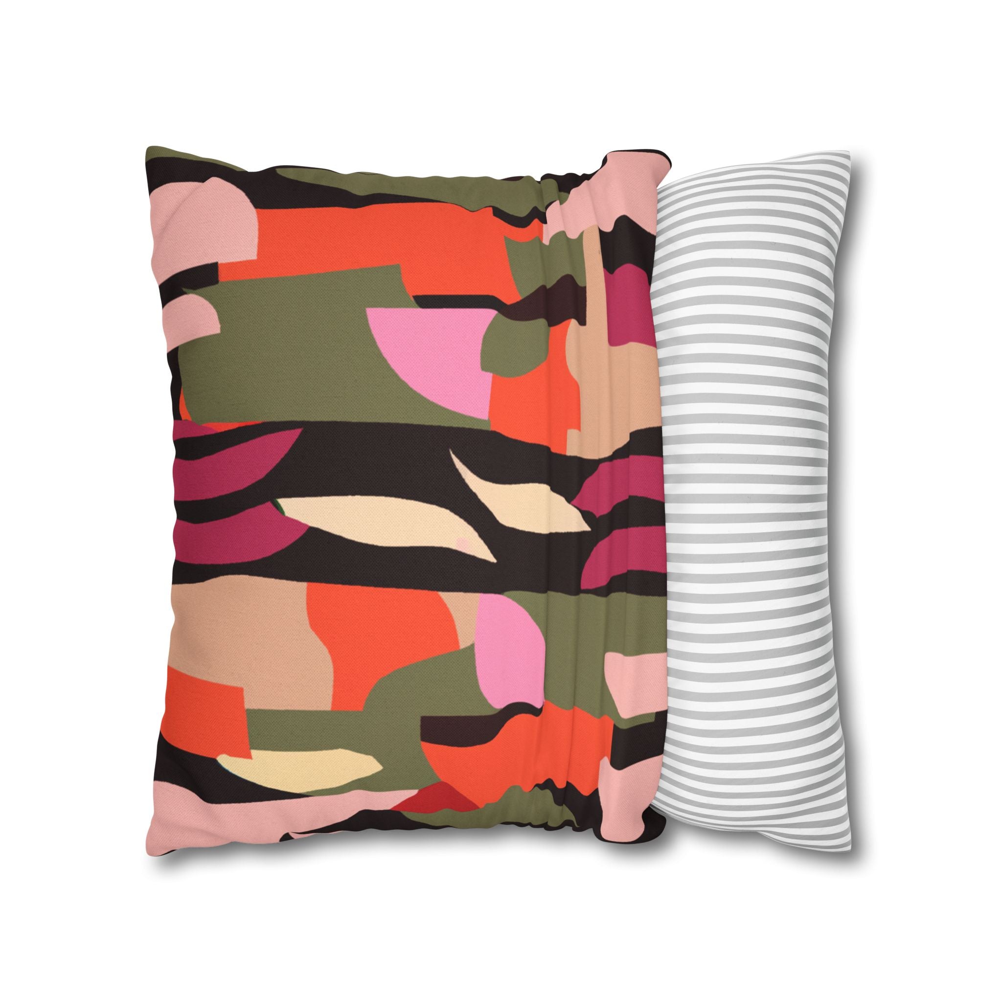 Vibrant Safari Roots Pillow Case-Afroadorn 