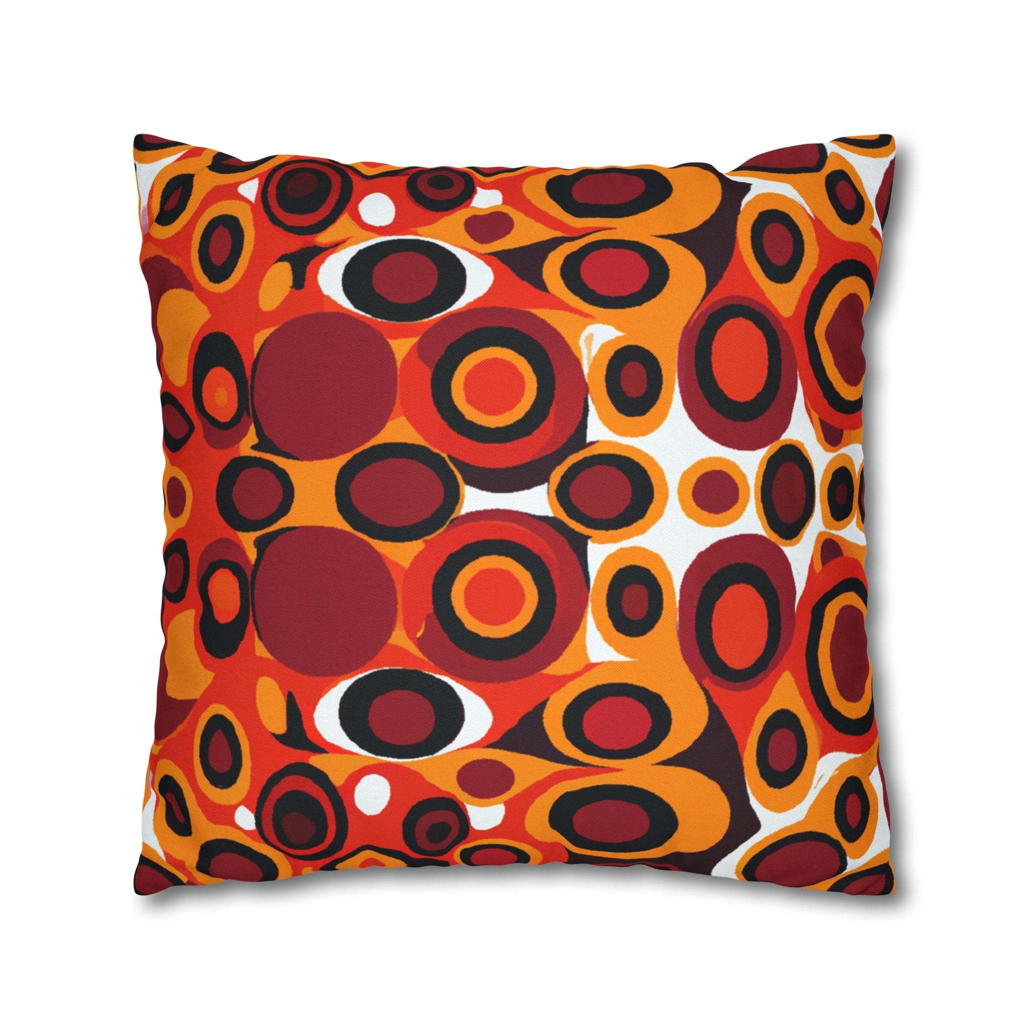 Unity in Sunset: Vibrant Afrocentric Pillow Case-Afroadorn 