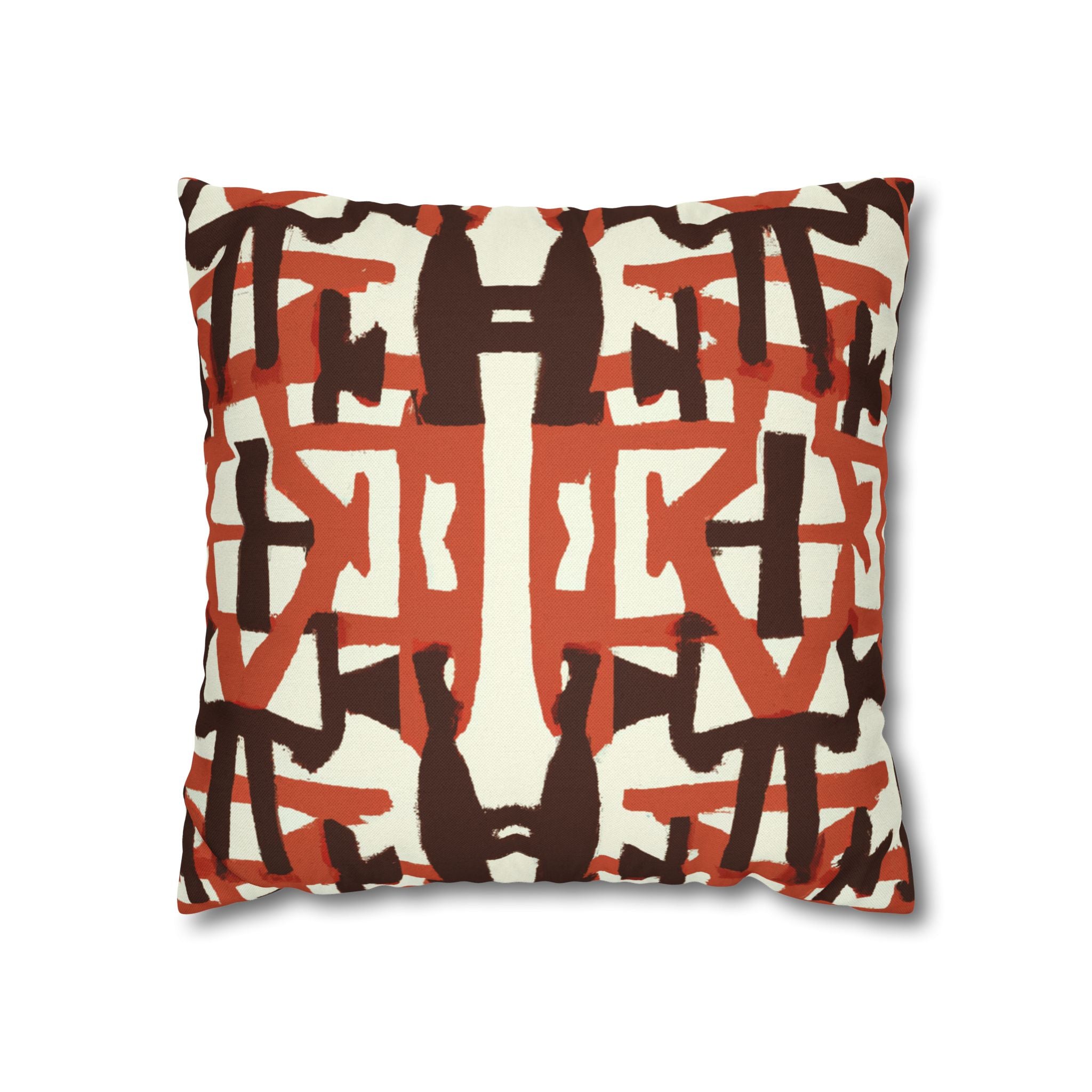 Heritage Harmony Abstract Afrocentric Pillowcase-Afroadorn 