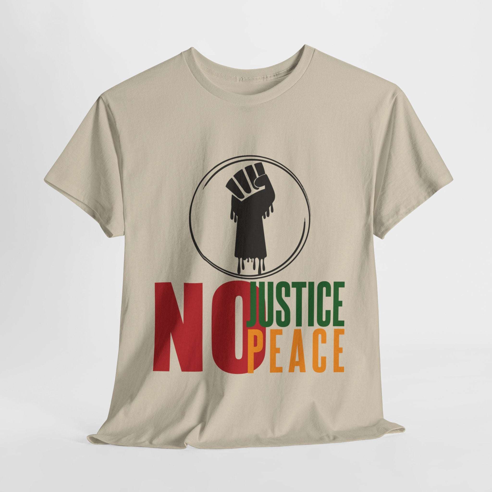 No Justice No Peace T-Shirt-Afroadorn 