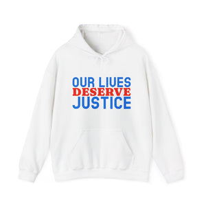 Justice Lives Hoodie-Afroadorn 