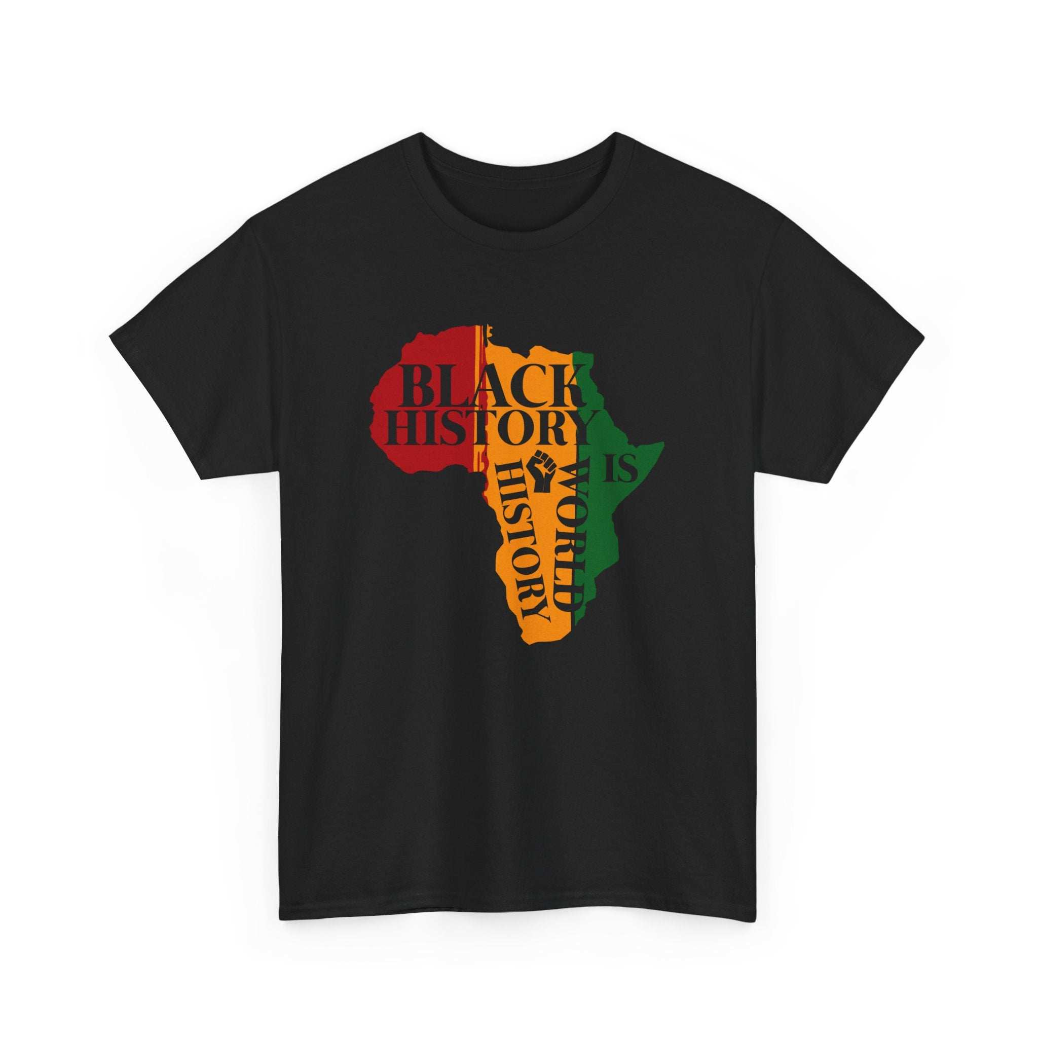 World History is Black History T-Shirt-Afroadorn 