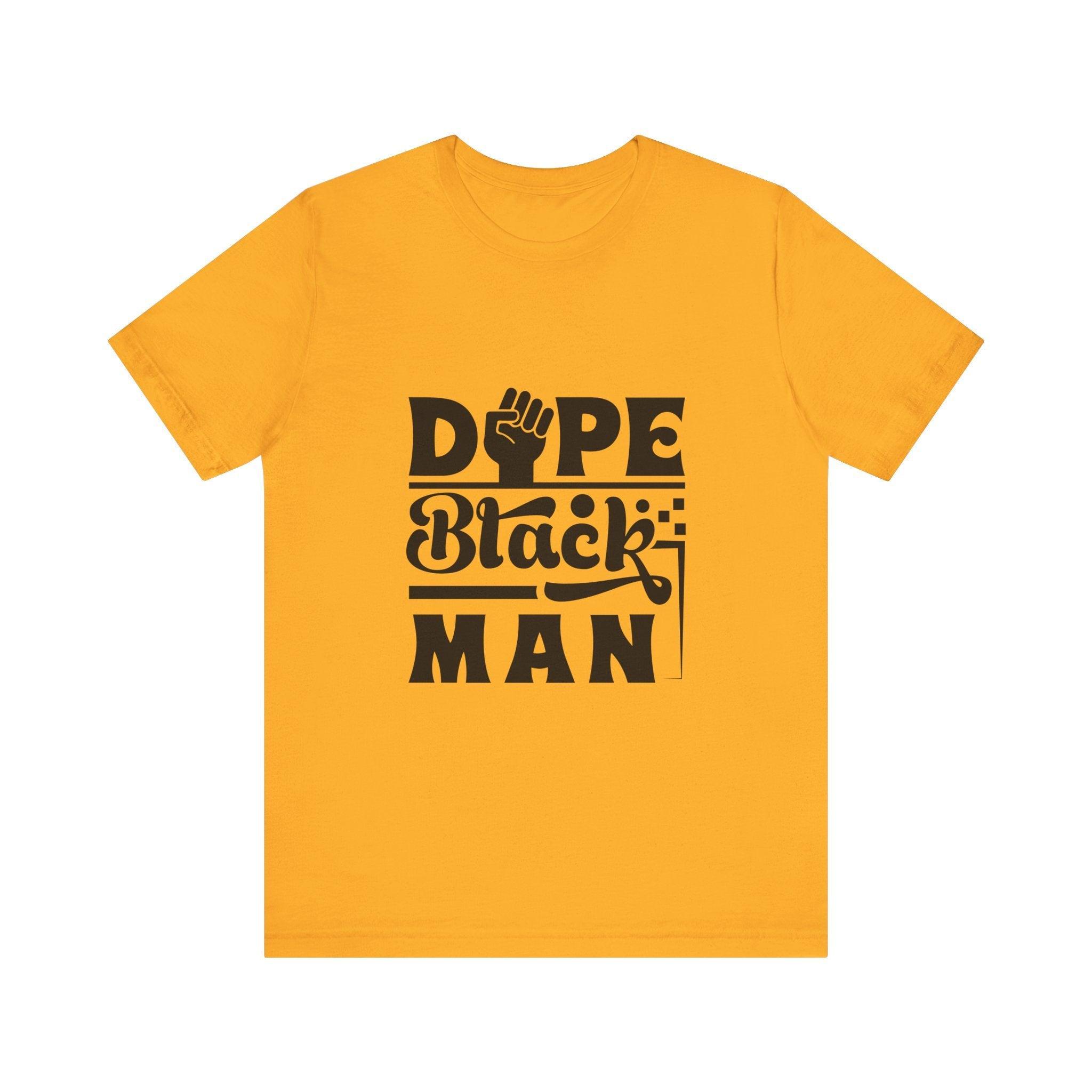 Dope Black Man T-Shirt-Afroadorn 