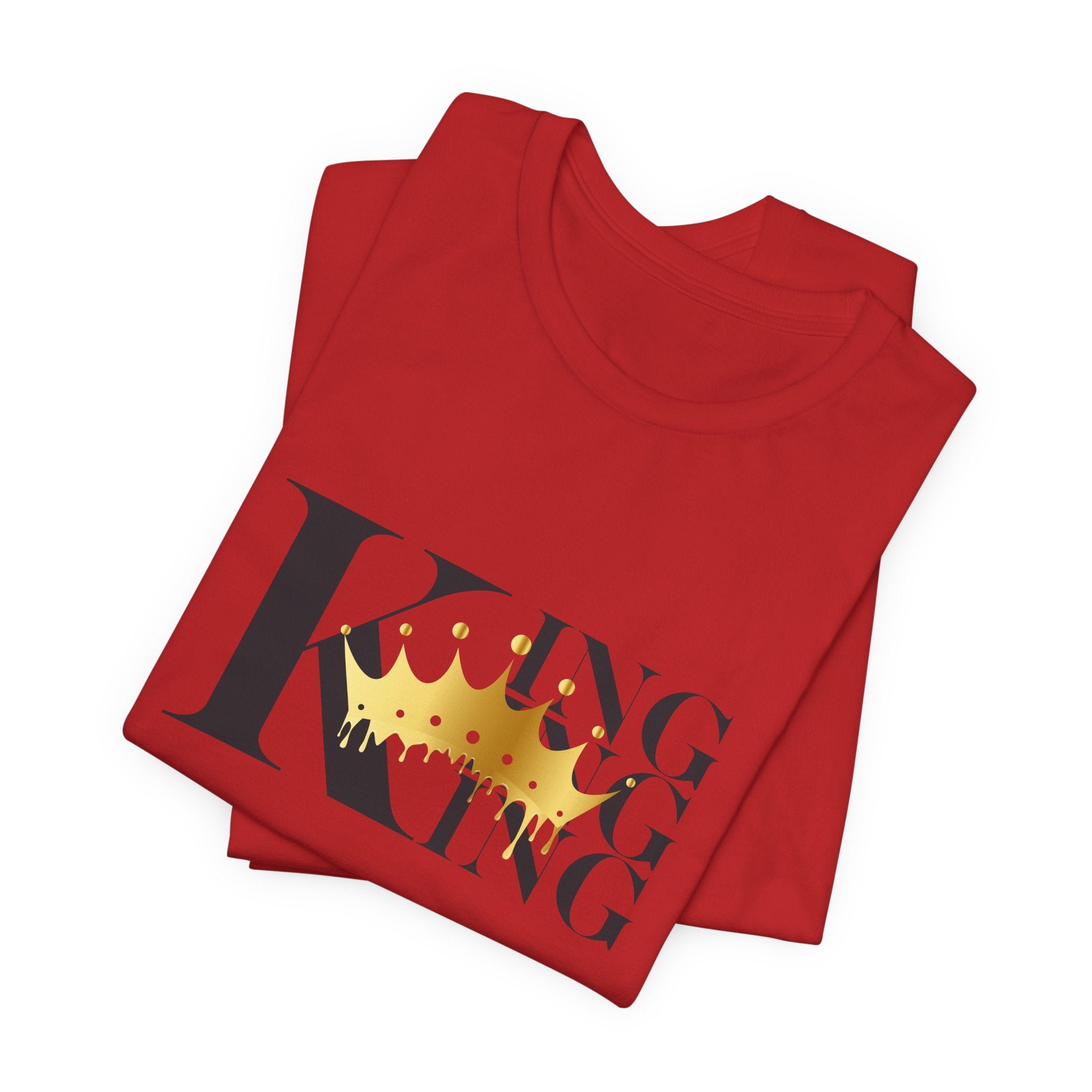 KING T-Shirt - Bold Royalty & Strength-Afroadorn 