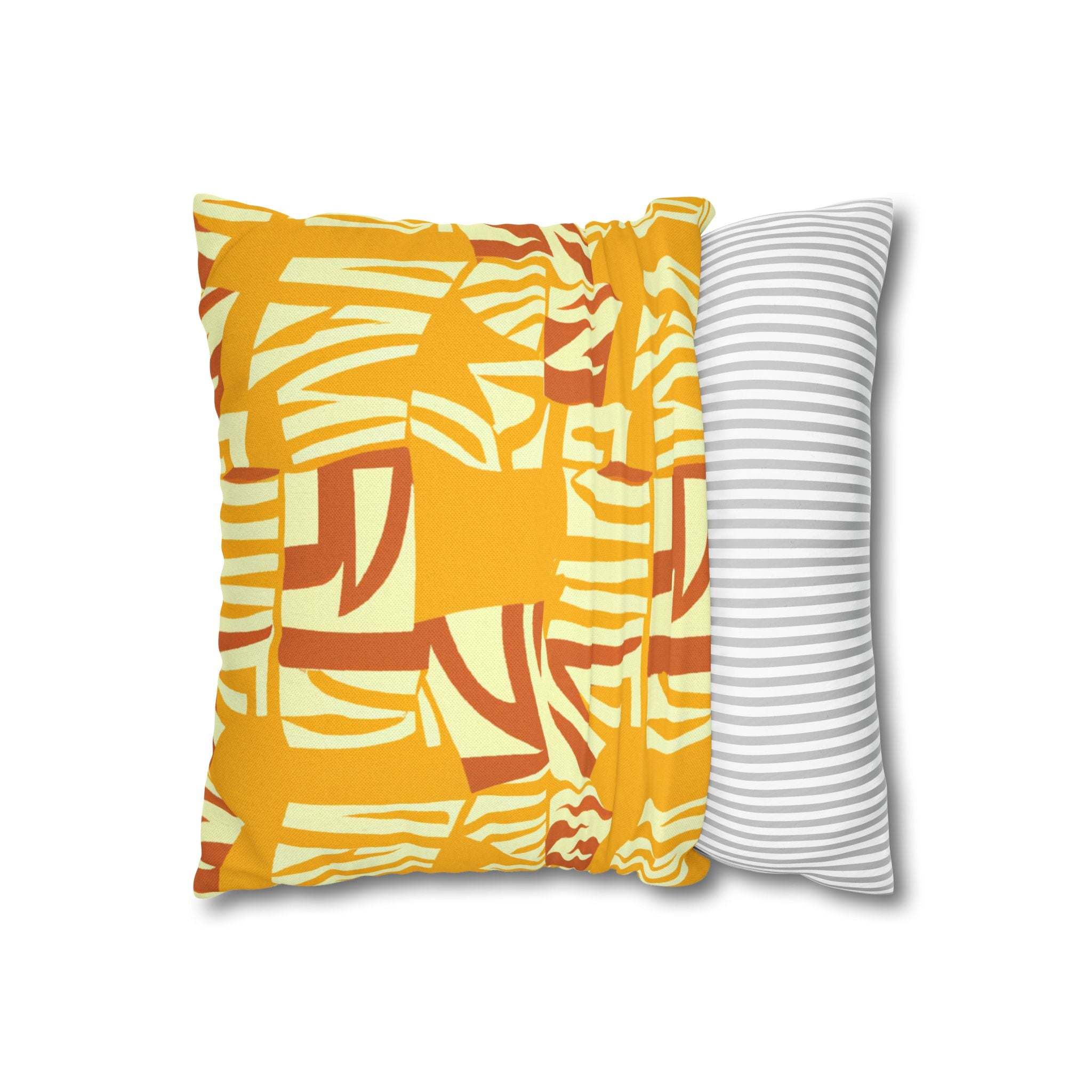 Savannah Sunset Modern African-Inspired Pillow Case-Afroadorn 