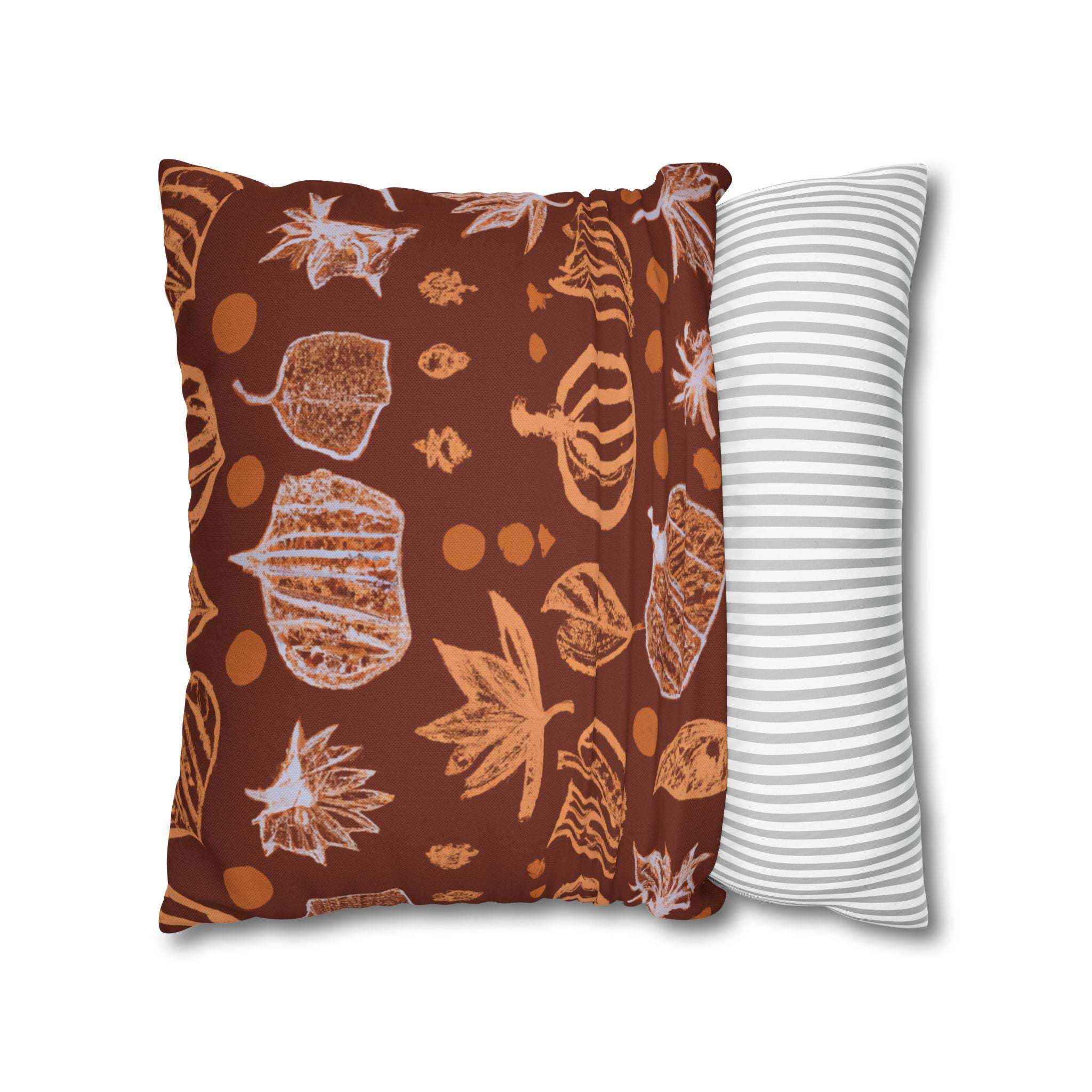 Earthy Afrocentric Botanical Pillow Case-Afroadorn 