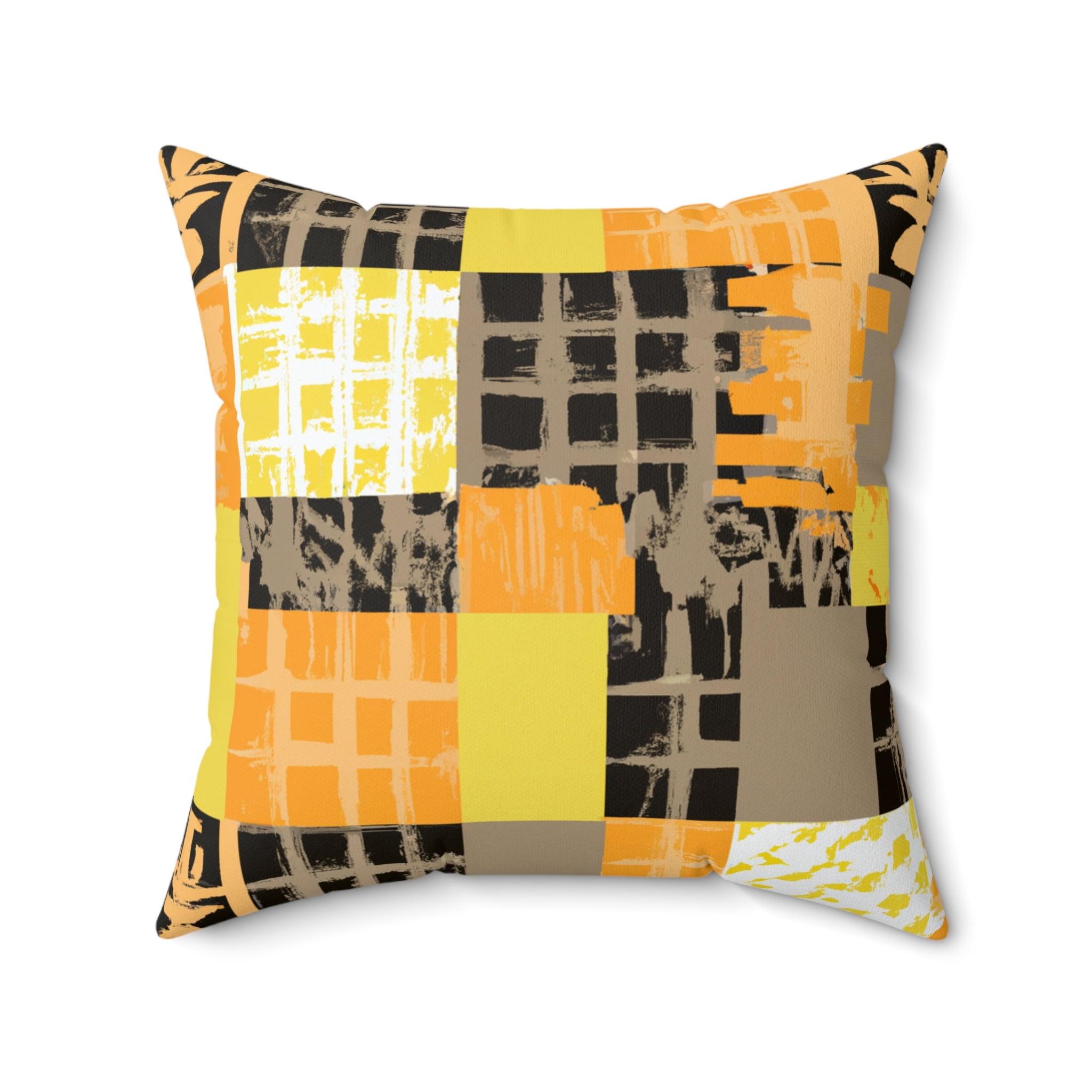 Afrocentric Vibrance Throw Pillow-Afroadorn 