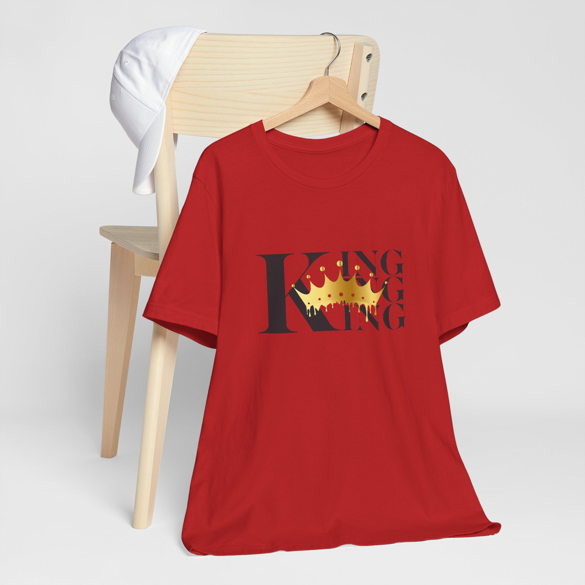 KING T-Shirt - Bold Royalty & Strength-Afroadorn 