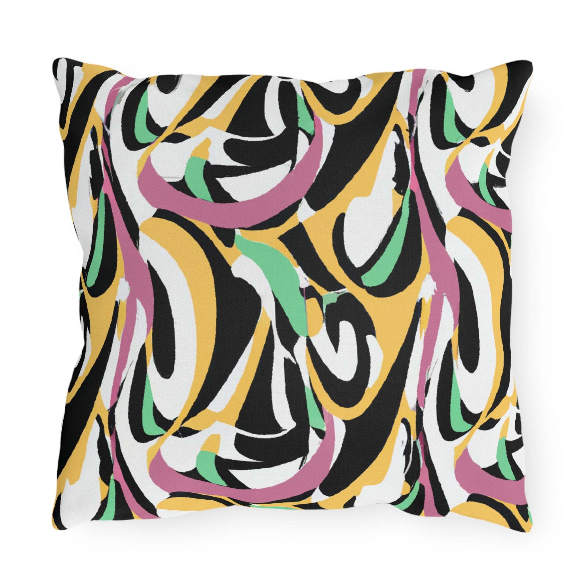 Zafari Essence African-Inspired Outdoor Throw Pillow-Afroadorn 