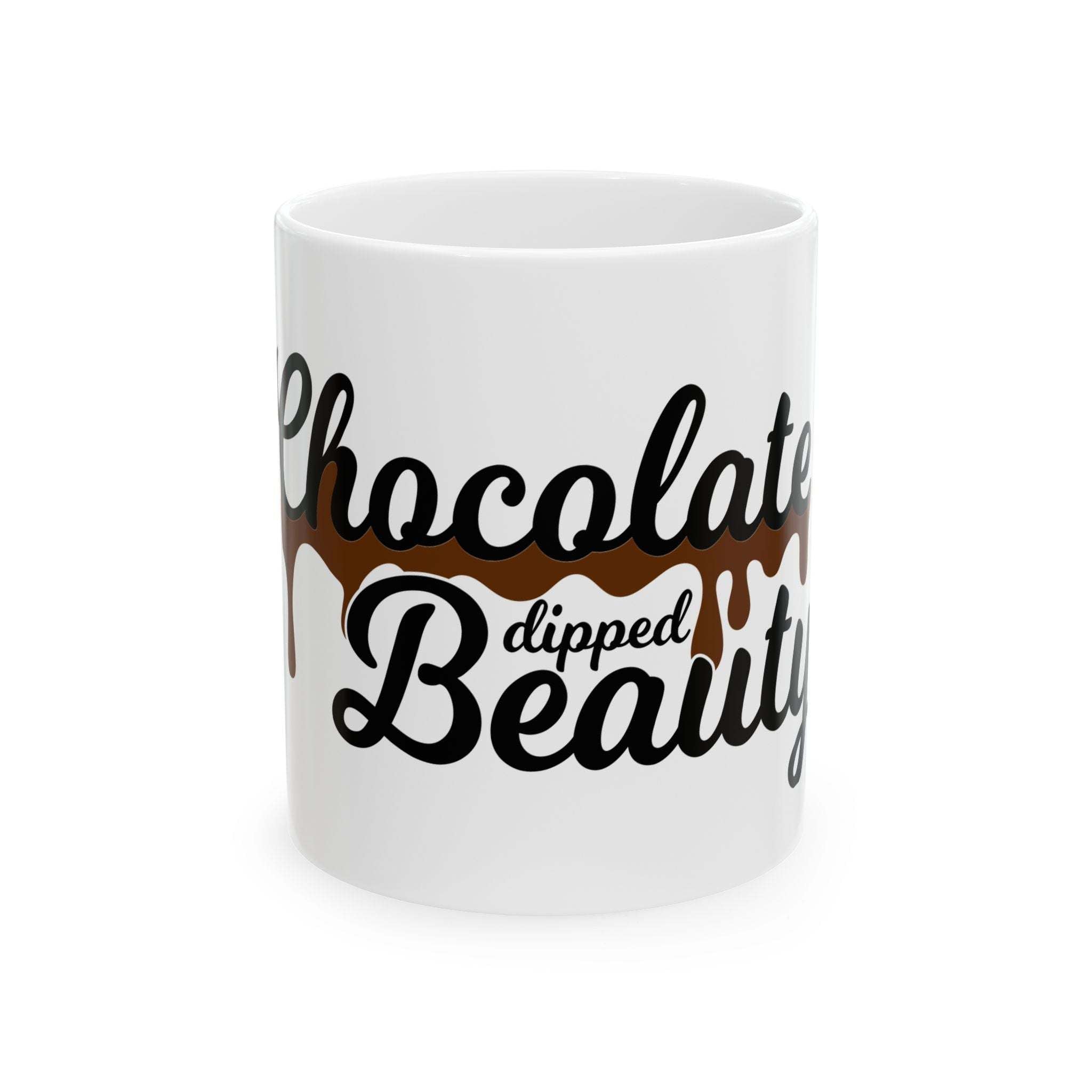 Empowerment Mug: Chocolate Dipped Confidence-Afroadorn 