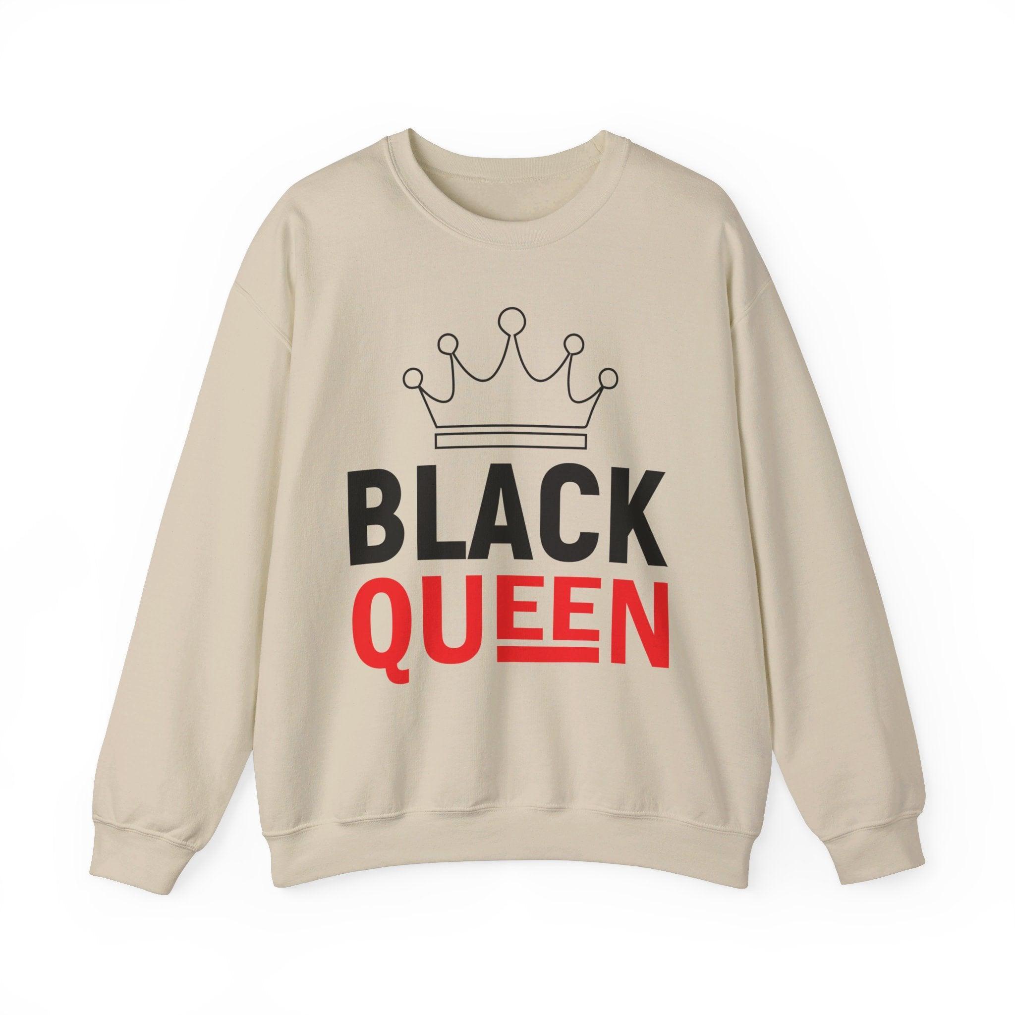 Empower Her Queen Sweatshirt-Afroadorn 