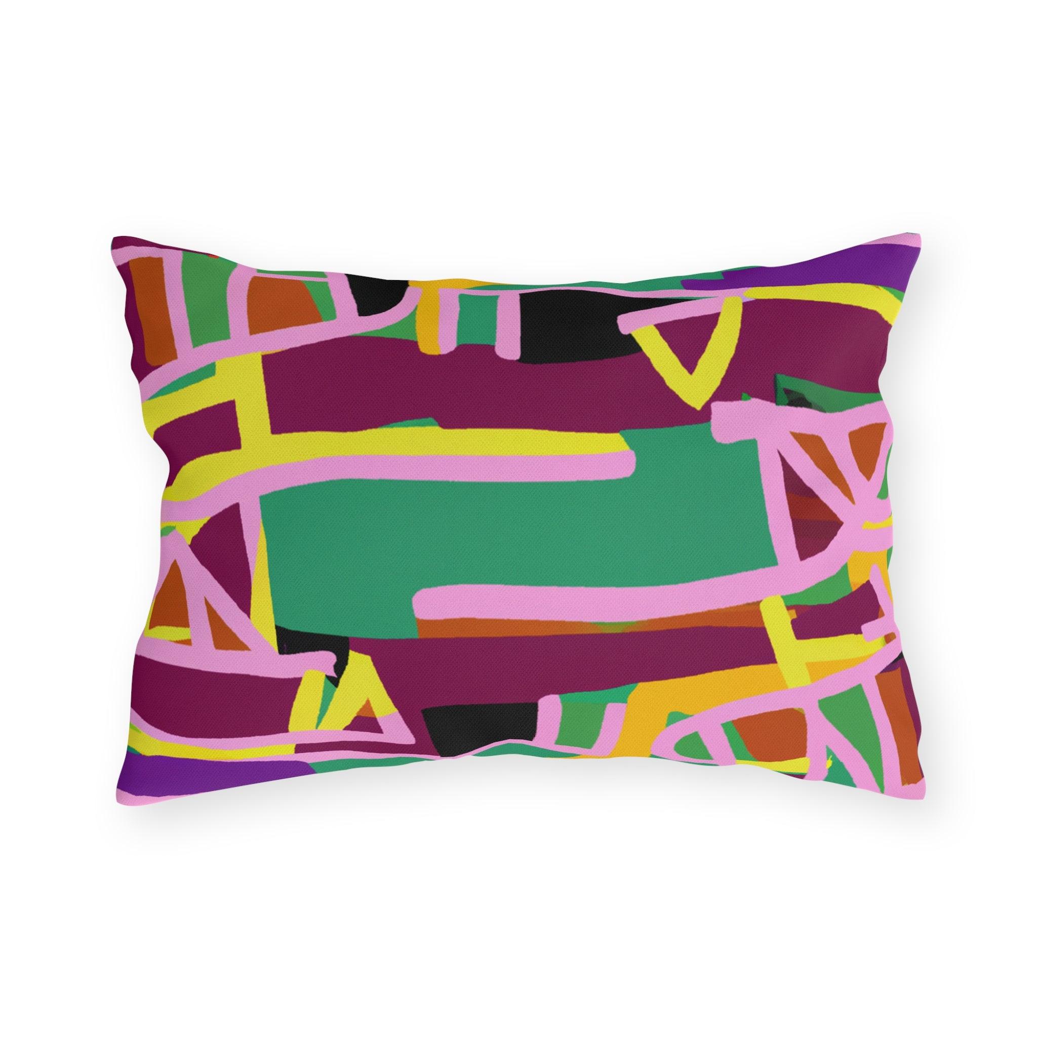 Kovango- African Inspired Outdoor Accent Pillow-Afroadorn 