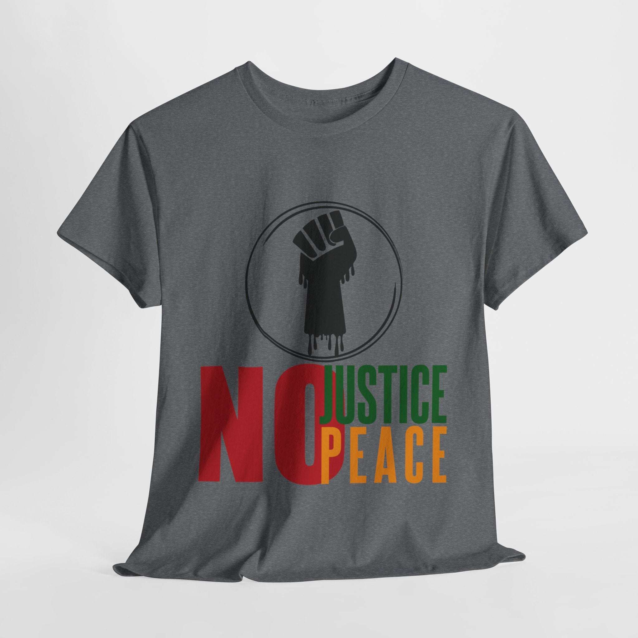 No Justice No Peace T-Shirt-Afroadorn 