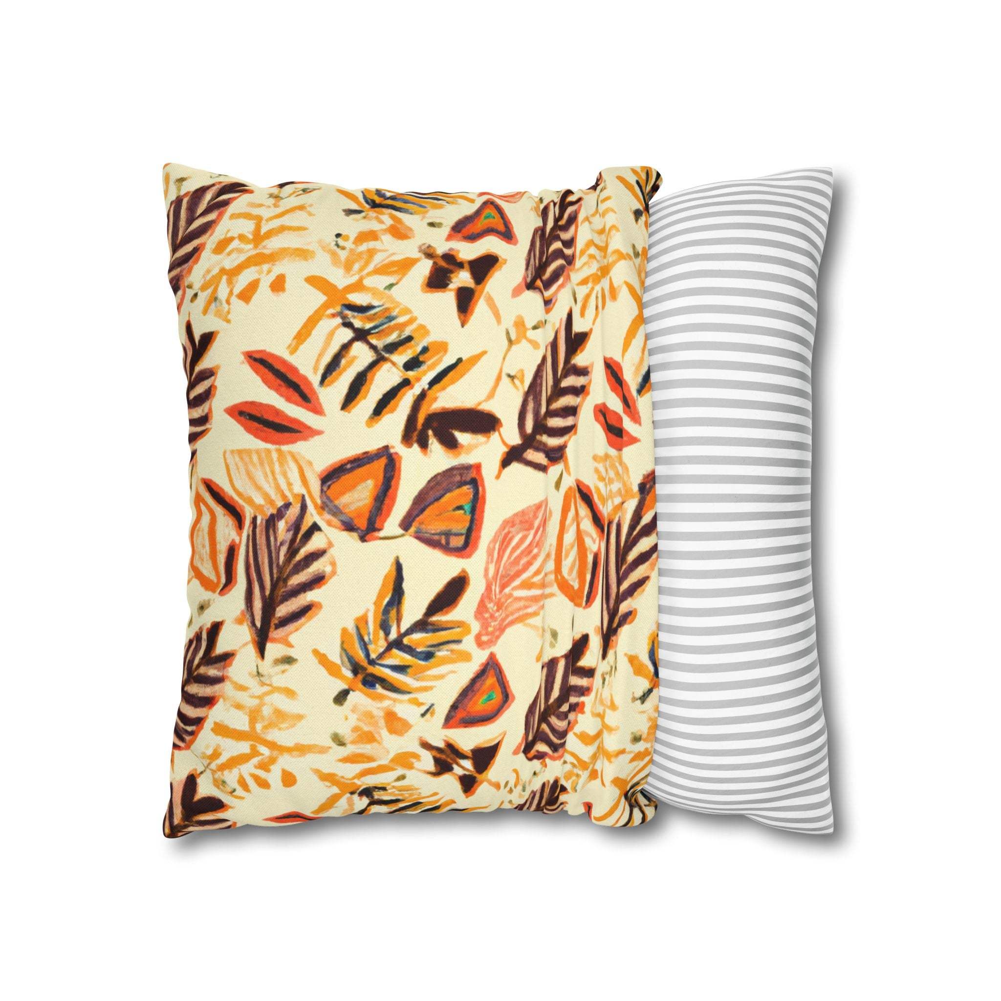 Earthy Vibes: African-Inspired Baobab Throw Pillow Cover-Afroadorn 