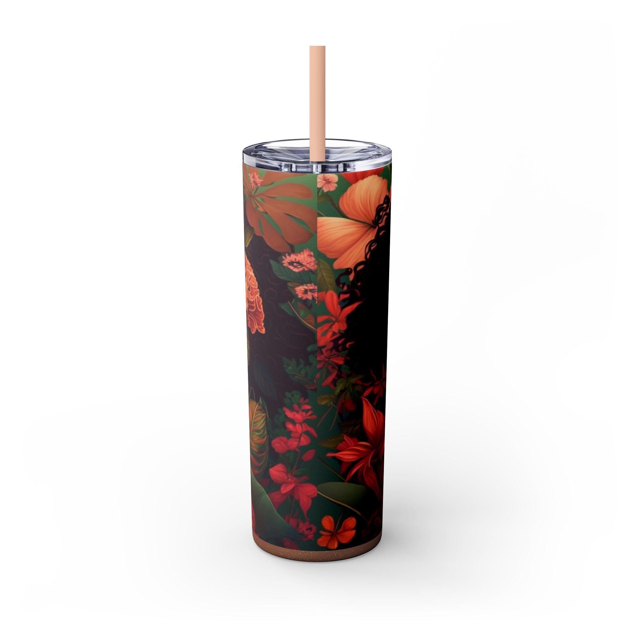 Empowered Beauty 20oz African Heritage Tumbler-Afroadorn 