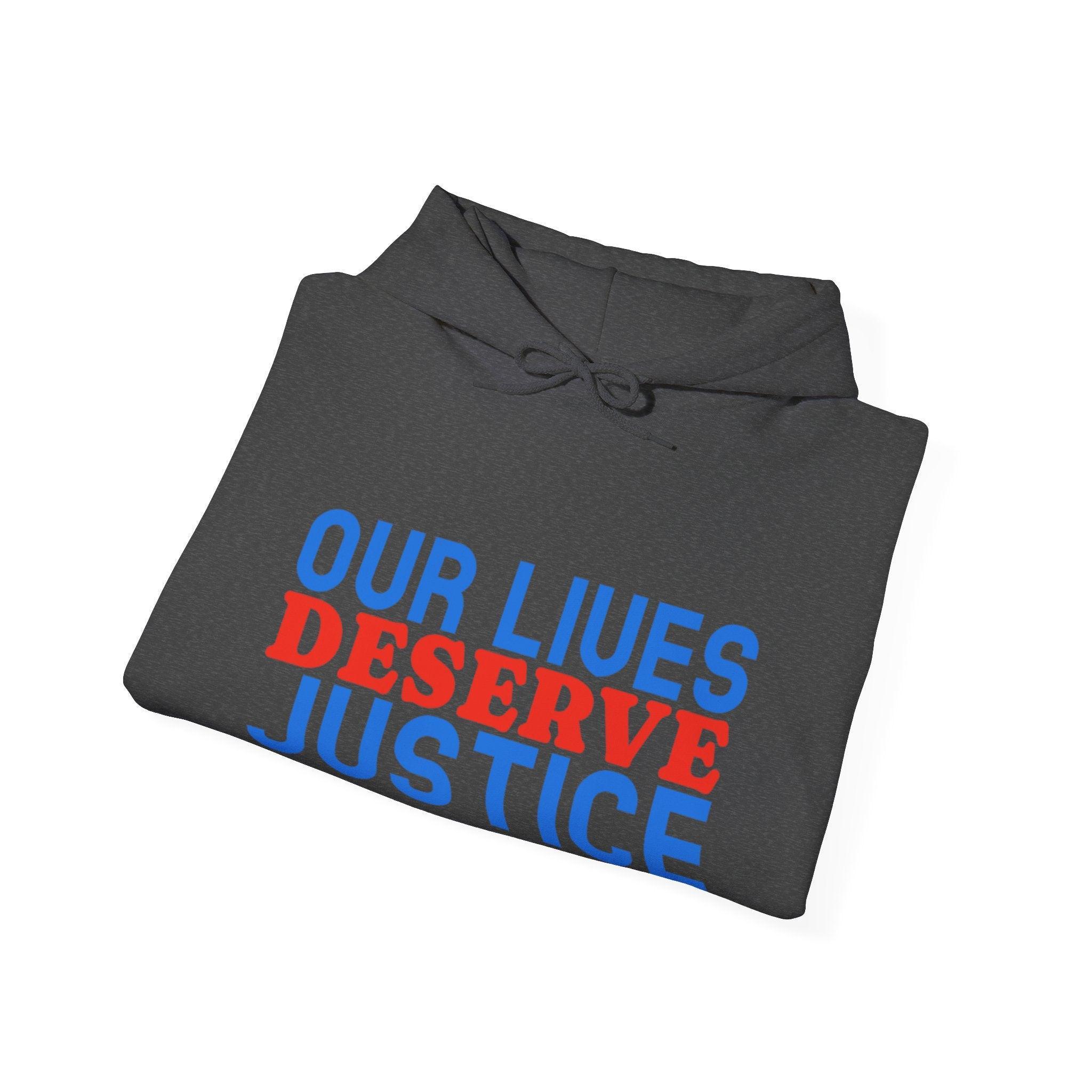 Justice Lives Hoodie-Afroadorn 