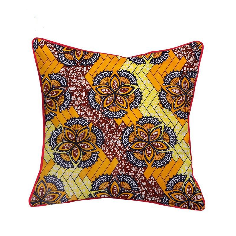 Vibrant Heritage Batik Pillow Case-Afroadorn 