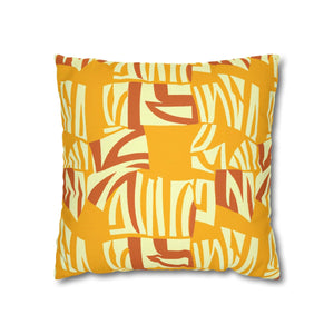 Savannah Sunset Modern African-Inspired Pillow Case-Afroadorn 