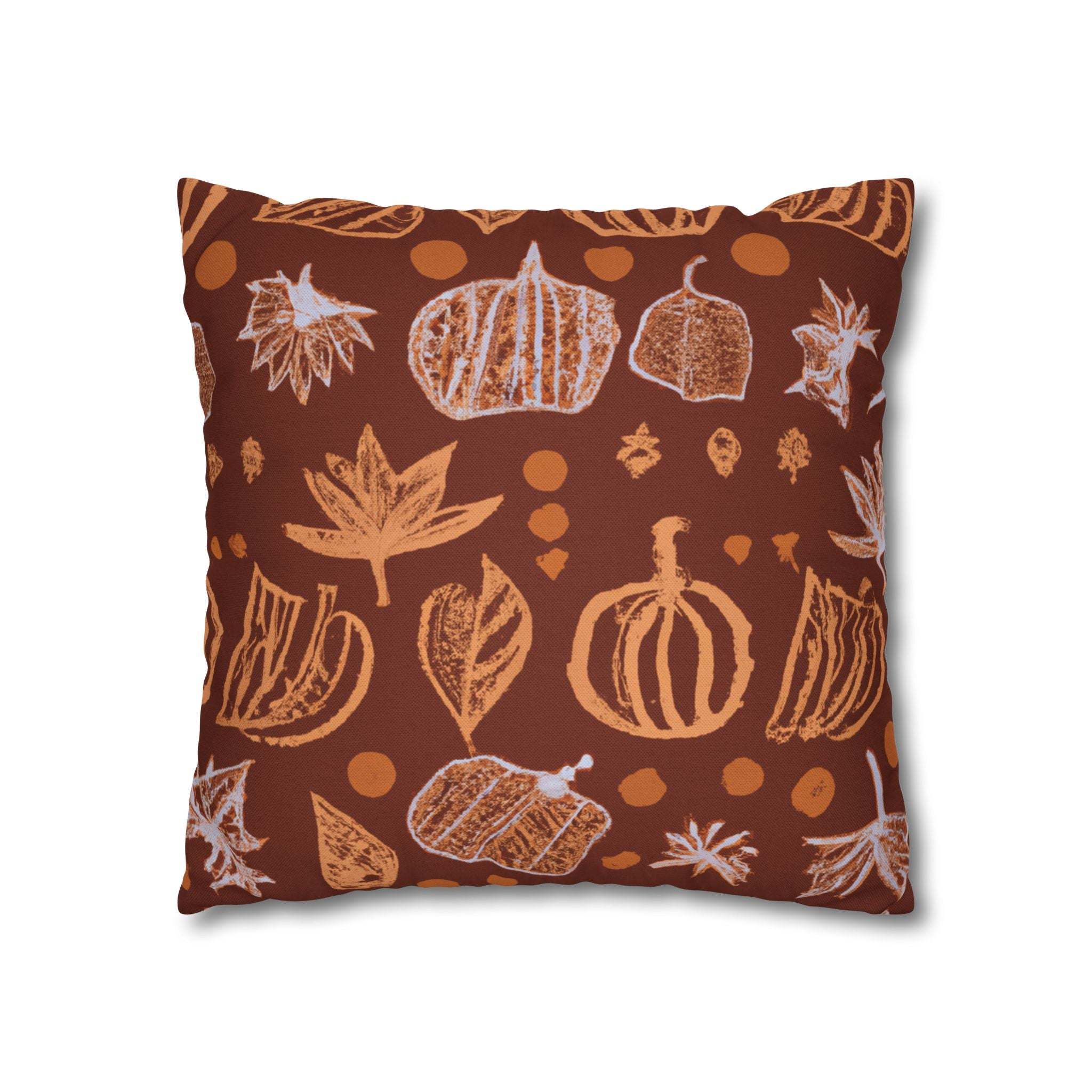 Earthy Afrocentric Botanical Pillow Case-Afroadorn 