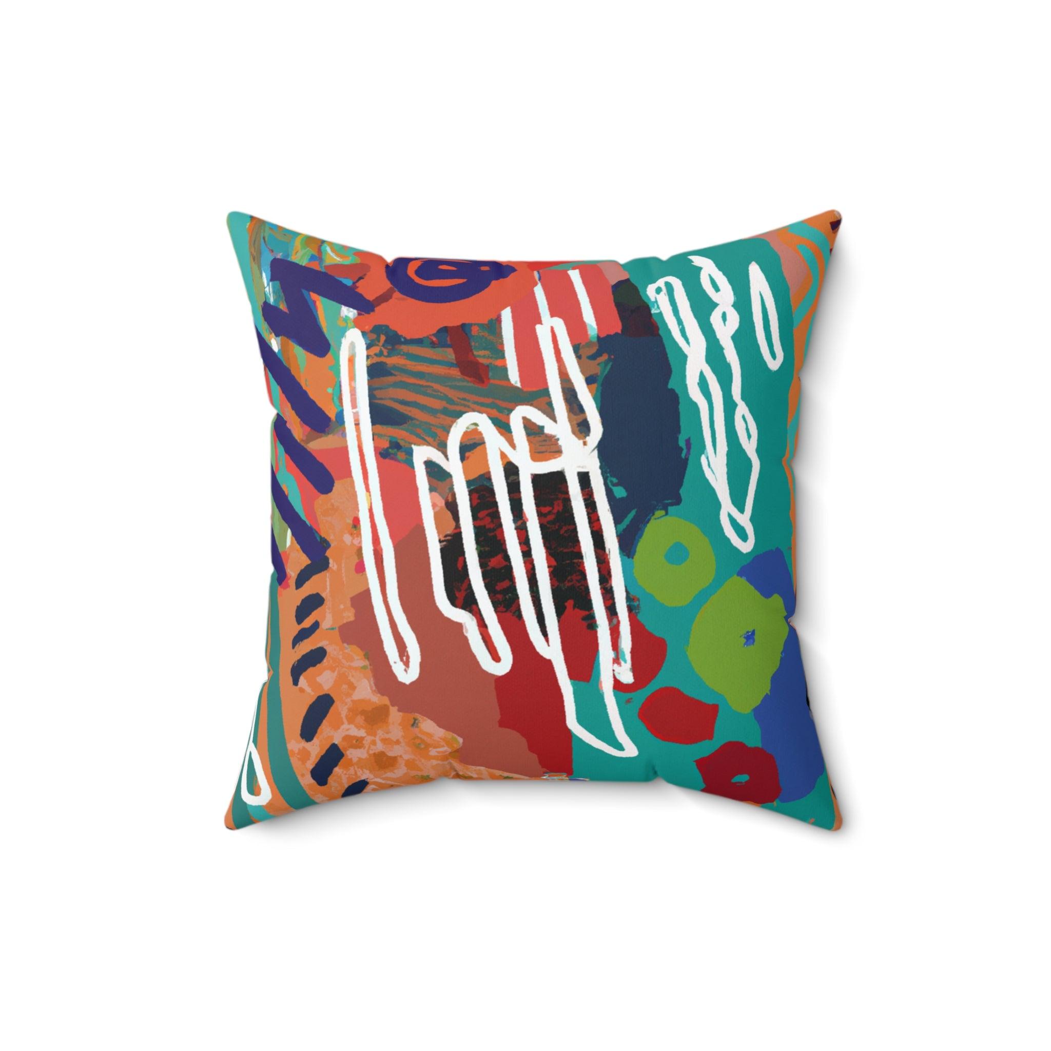 Vibrant African Culture Throw Pillow-Afroadorn 