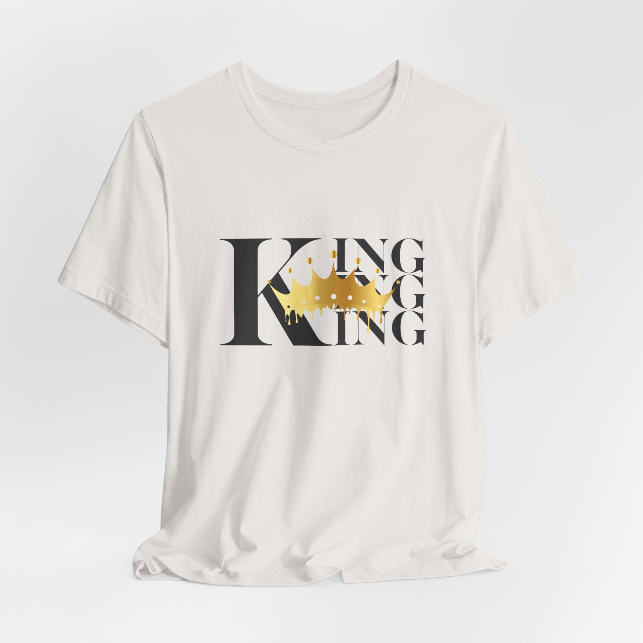 KING T-Shirt - Bold Royalty & Strength-Afroadorn 