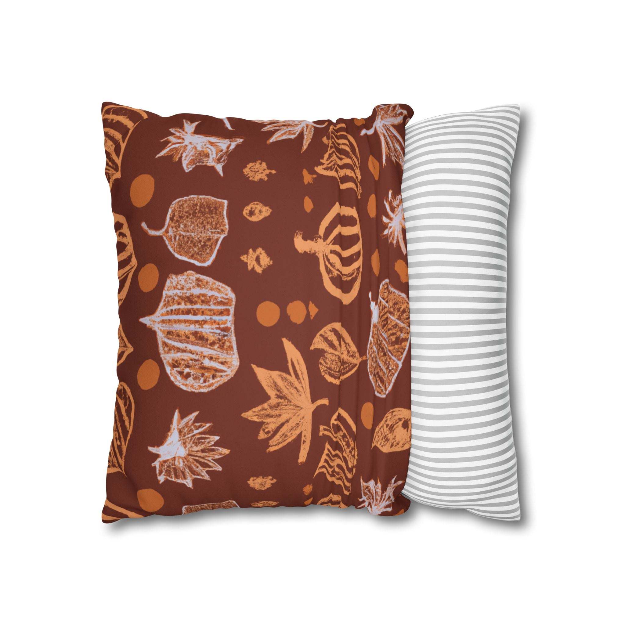 Earthy Afrique: Premium Suede Tribal Throw Pillow Cover-Afroadorn 