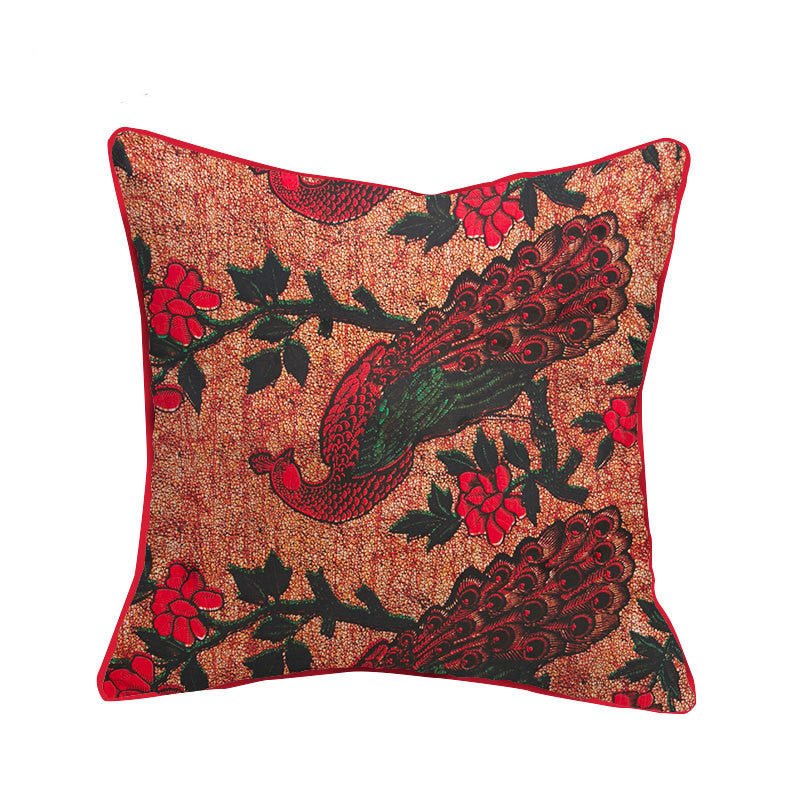 Vibrant Heritage Batik Pillow Case-Afroadorn 