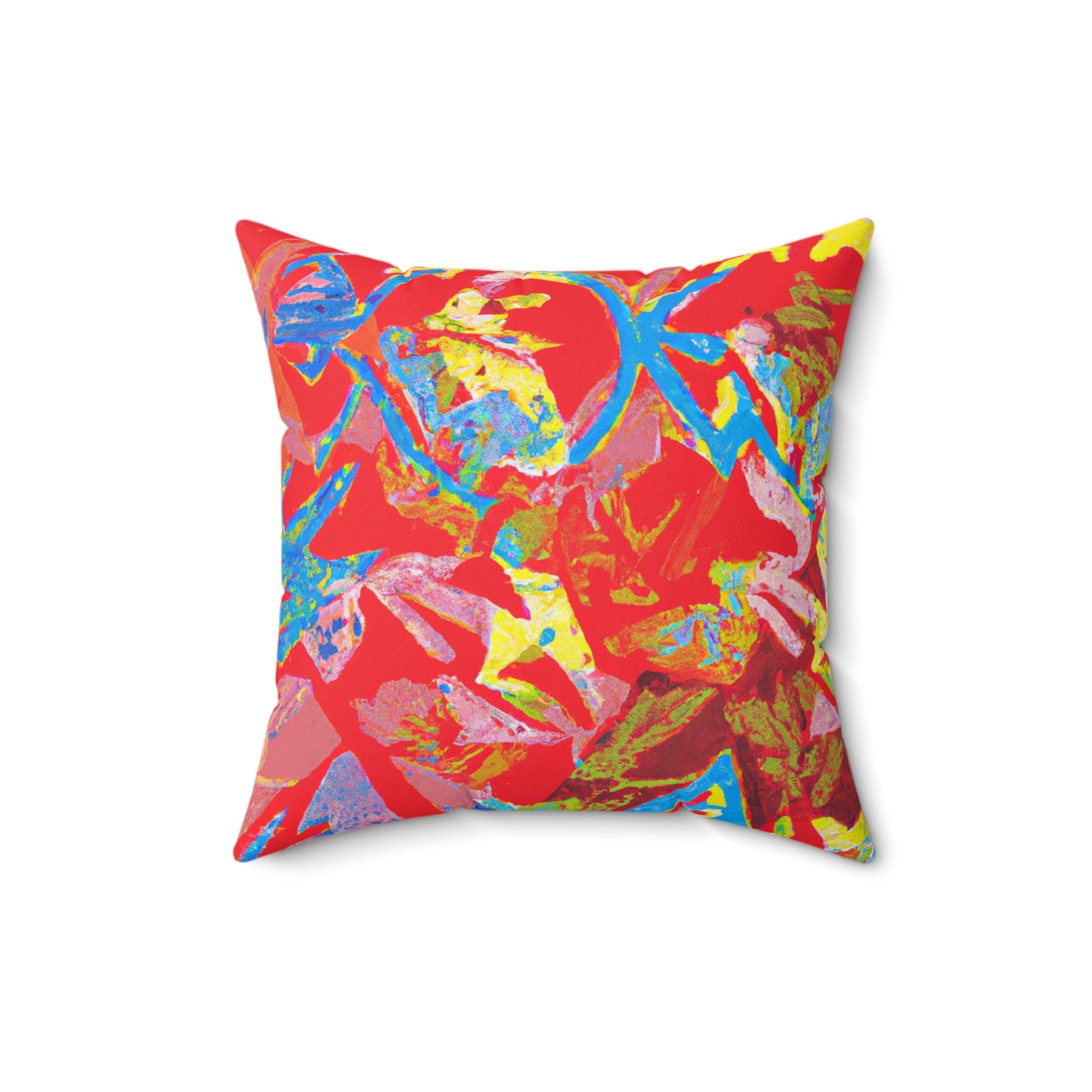 Umasani Vibrant African Art Throw Pillow-Afroadorn 