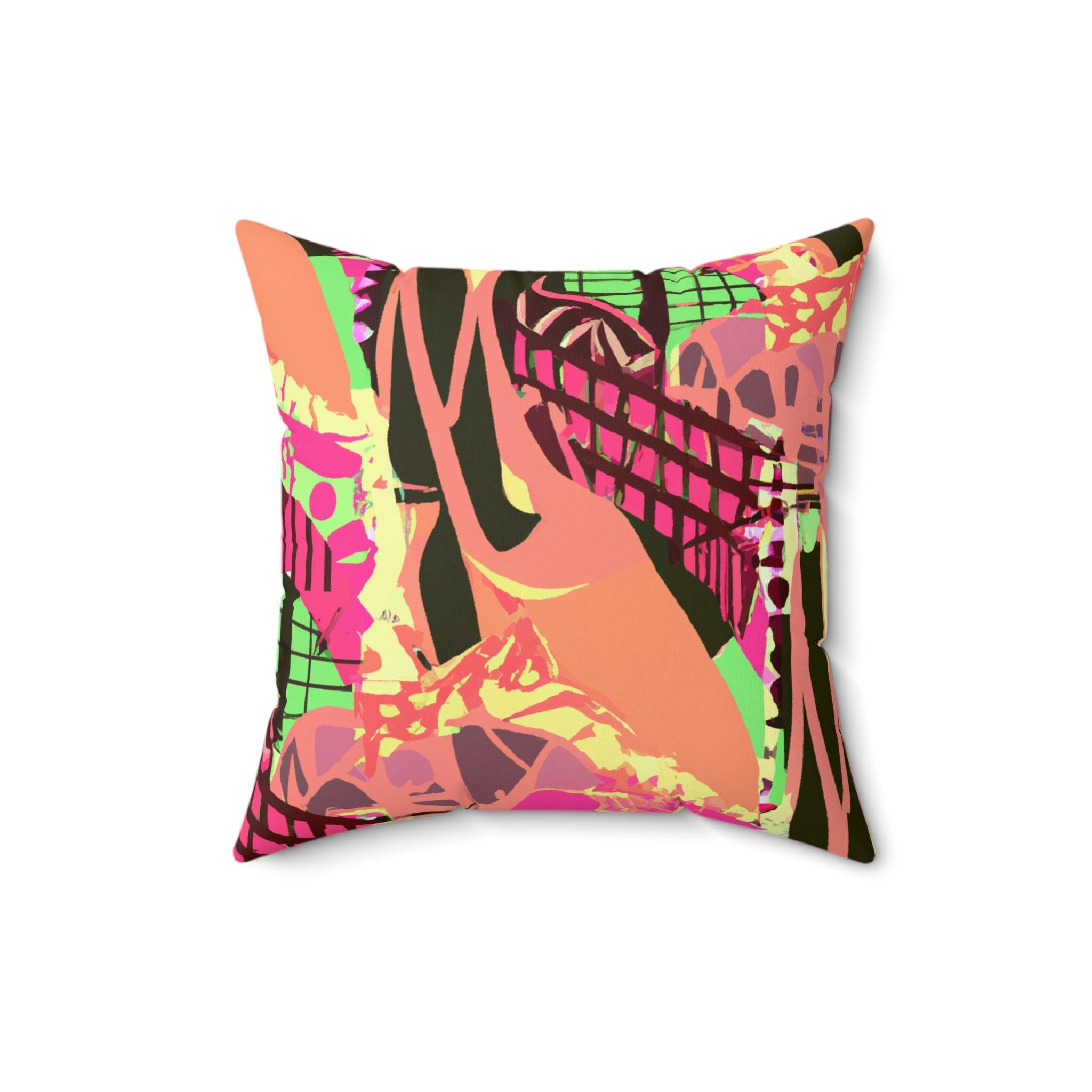 Vibrant Afrocentric Heritage Throw Pillow-Afroadorn 