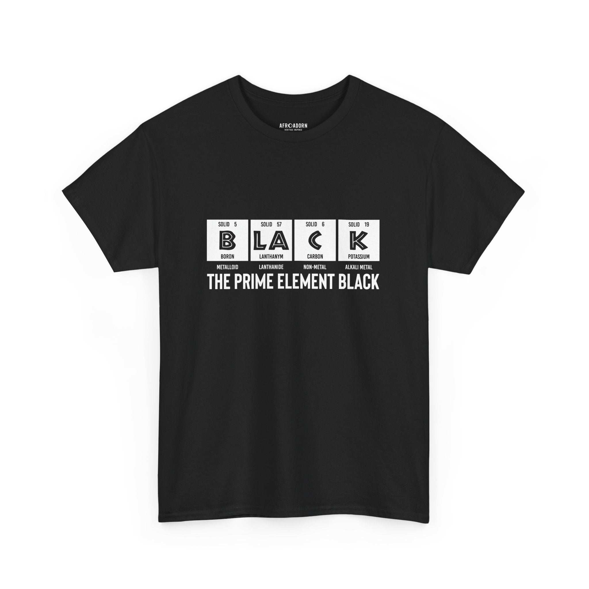 BLACK is Essential T-Shirt-Afroadorn 