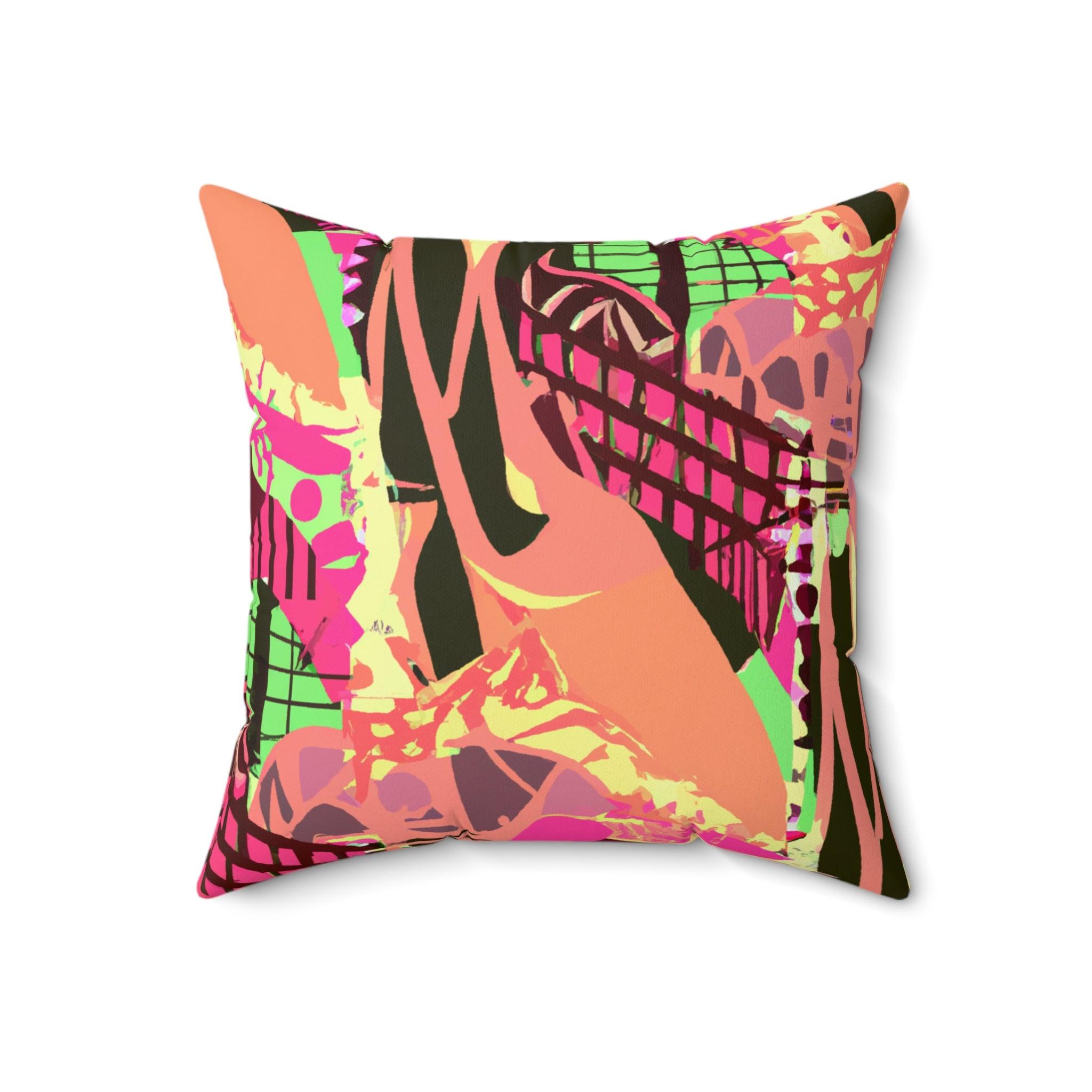 Vibrant Afrocentric Heritage Throw Pillow-Afroadorn 