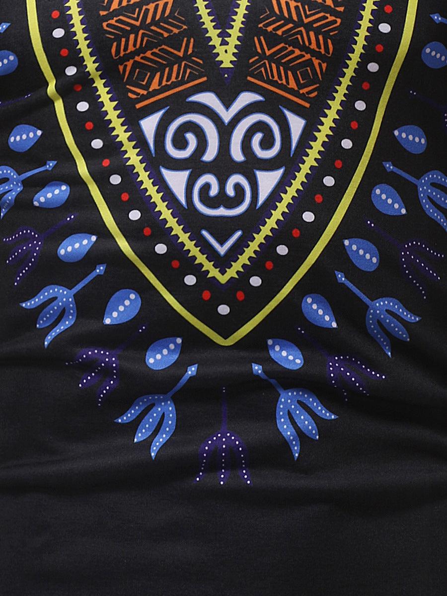 Vibrant Heritage Men's Top-Afroadorn 