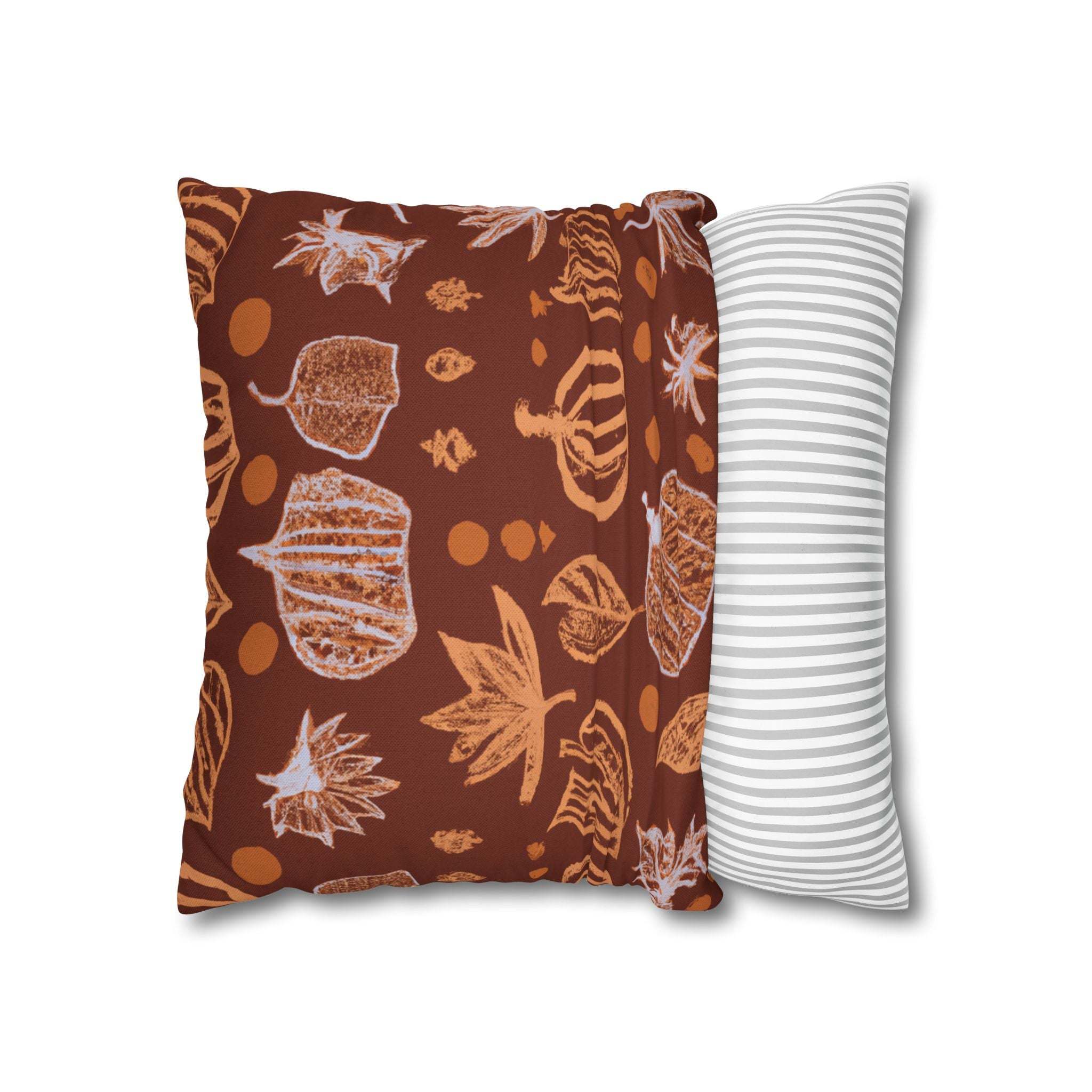 Earthy Afrocentric Botanical Pillow Case-Afroadorn 