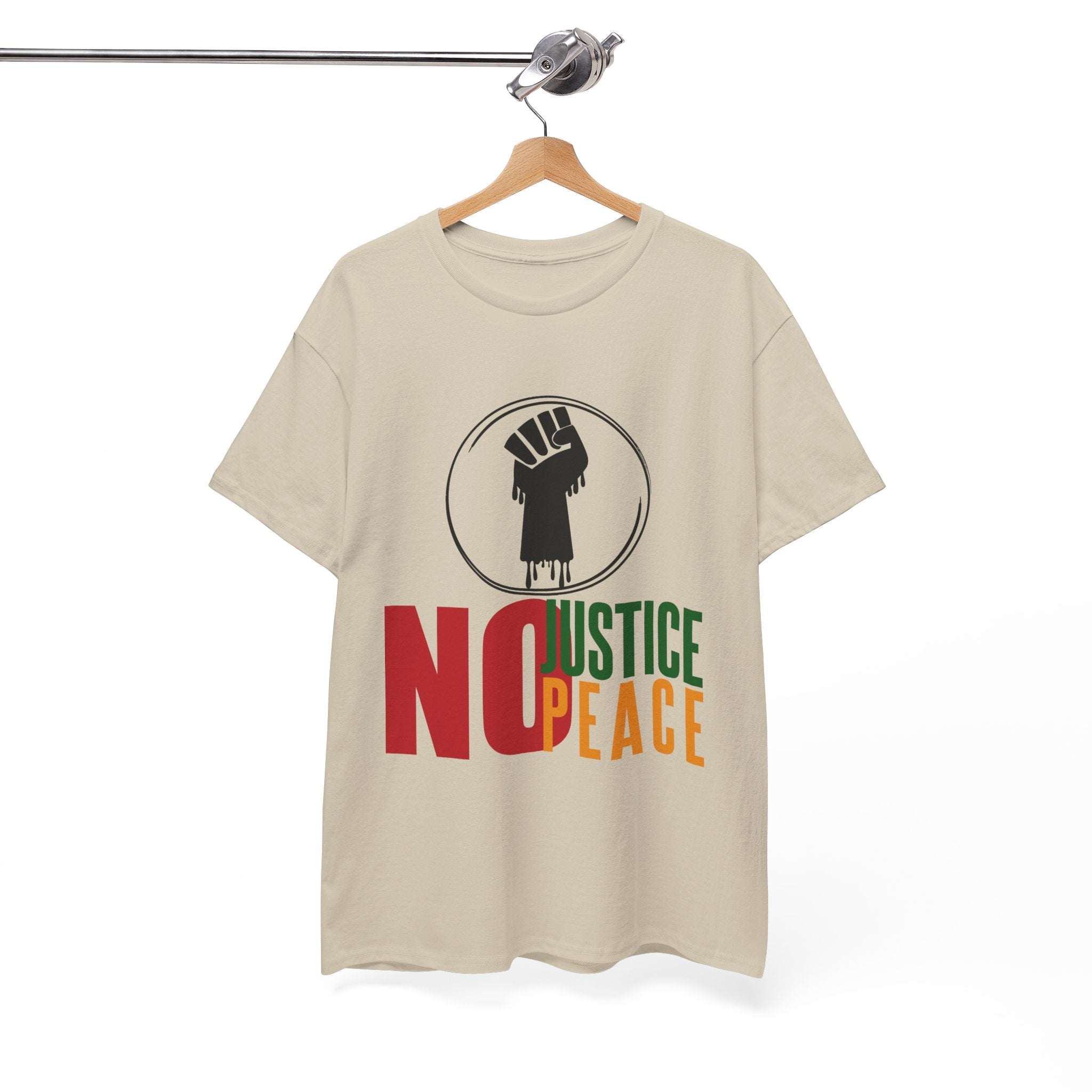 No Justice No Peace T-Shirt-Afroadorn 