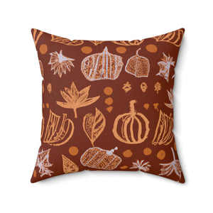 Harvest Hue: Afrocentric Tribal Print Throw Pillow-Afroadorn 