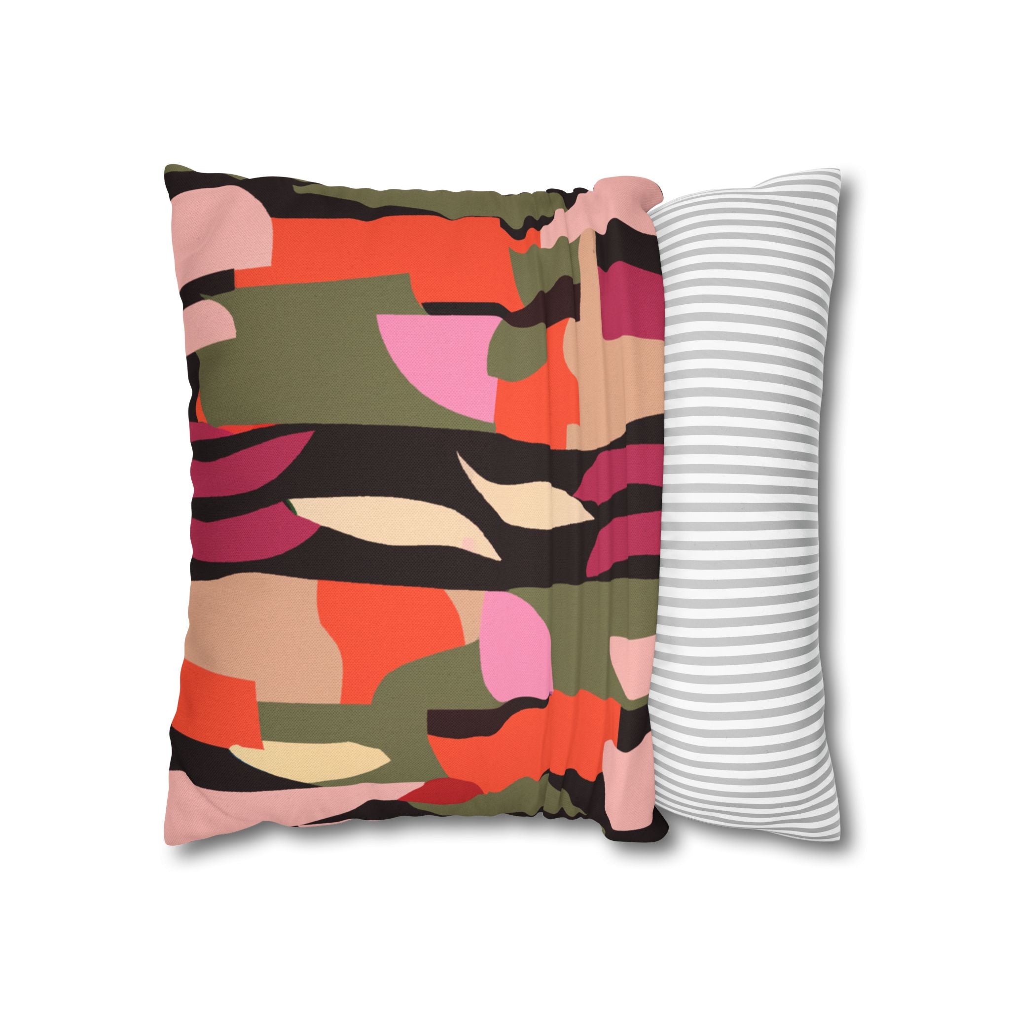 Vibrant Safari Roots Pillow Case-Afroadorn 