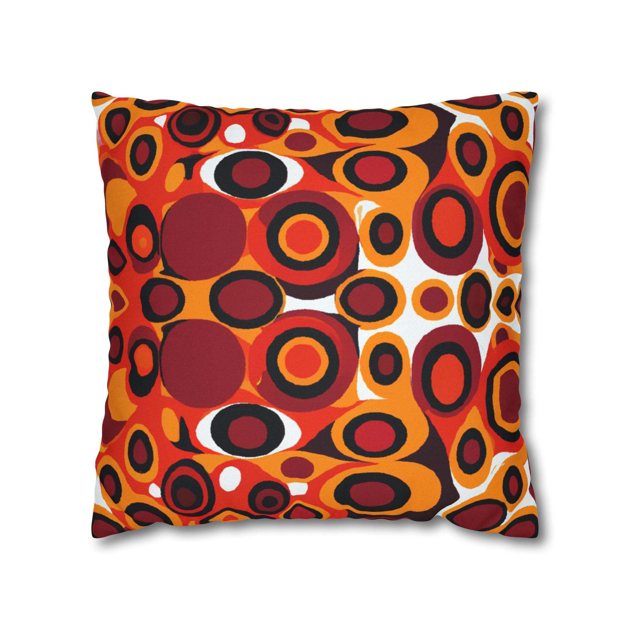 Unity in Sunset: Vibrant Afrocentric Pillow Case-Afroadorn 