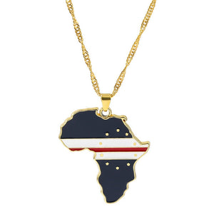 United Colors of Africa Pendant Necklace-Afroadorn 