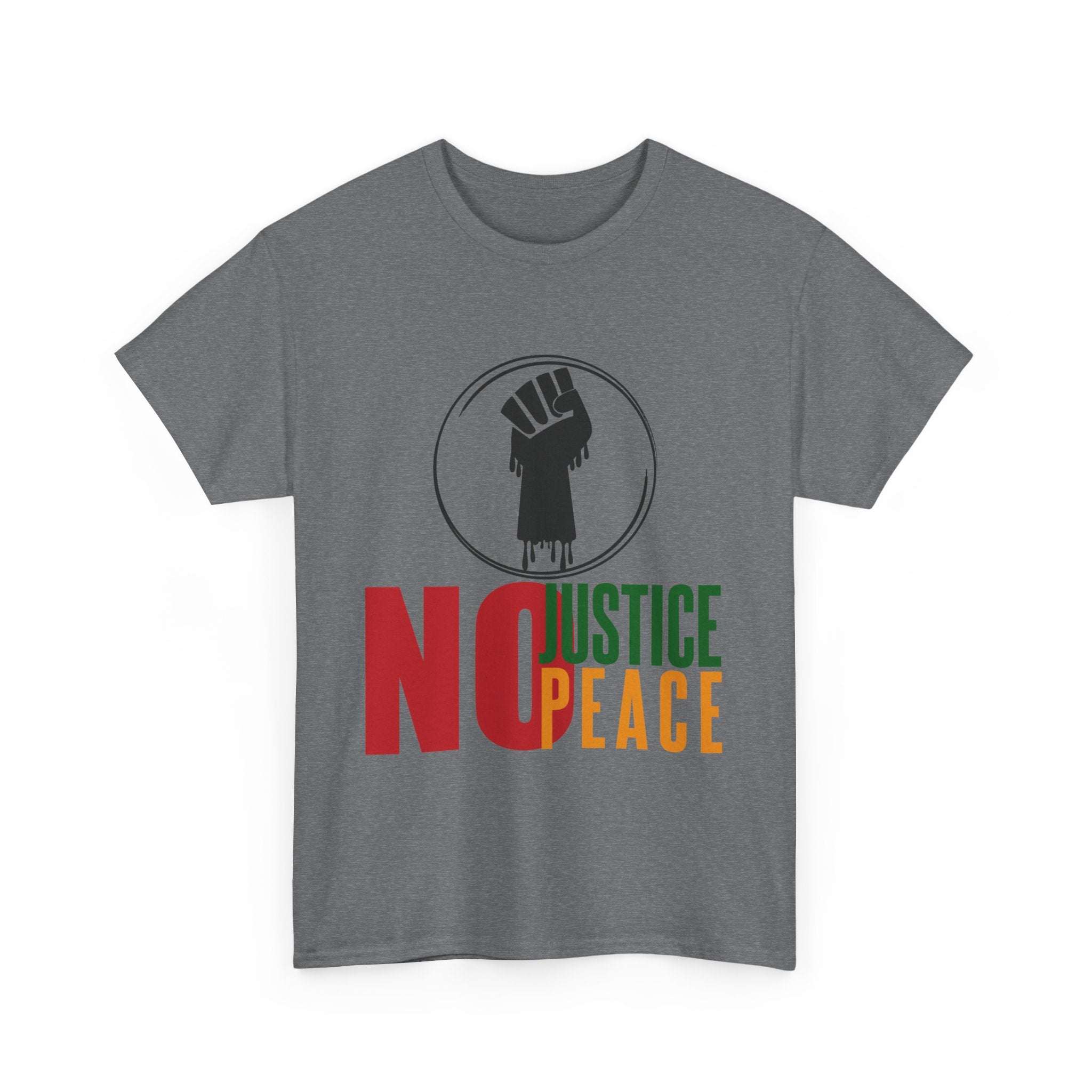 No Justice No Peace T-Shirt-Afroadorn 