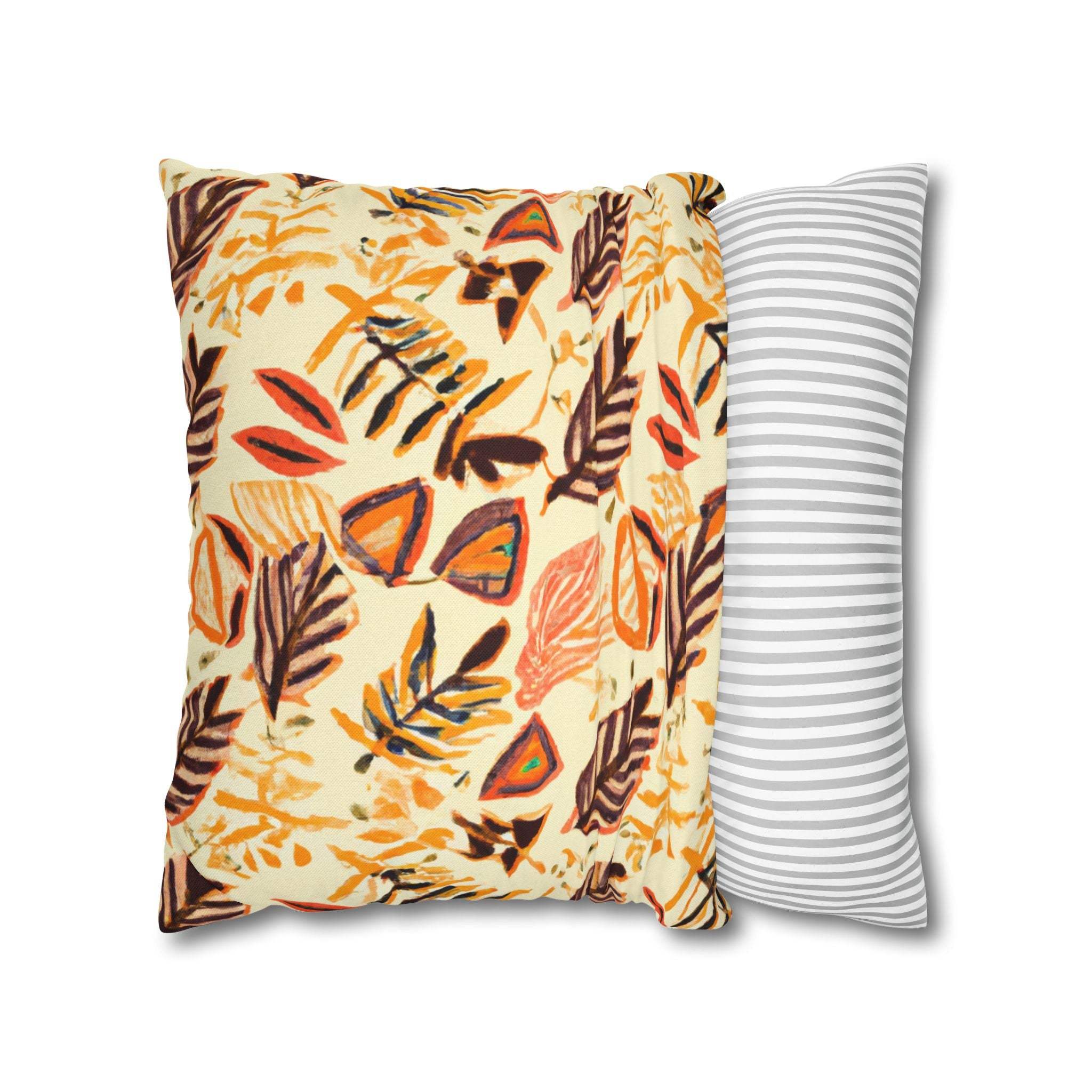 Earthy Vibes: African-Inspired Baobab Throw Pillow Cover-Afroadorn 