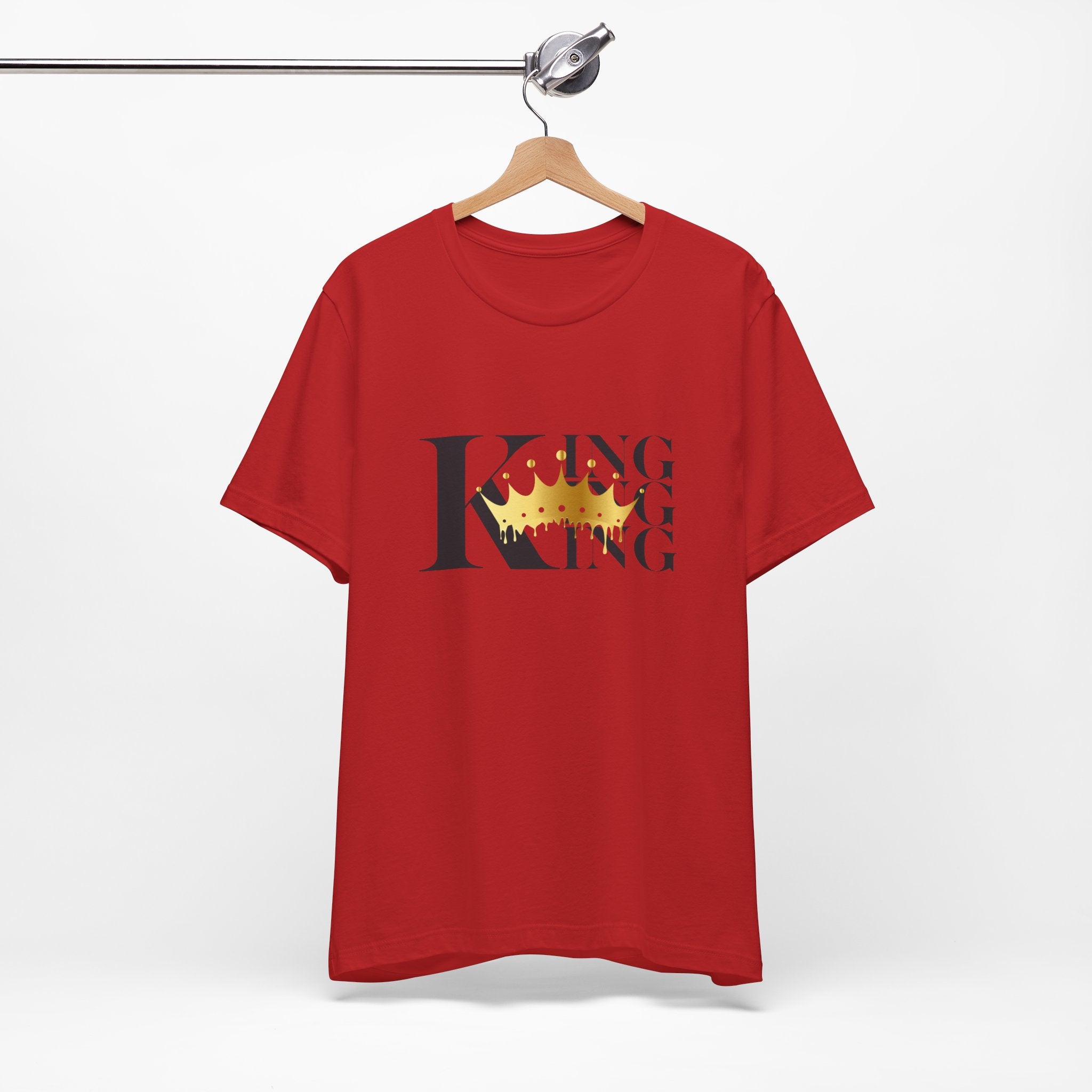 KING T-Shirt - Bold Royalty & Strength-Afroadorn 