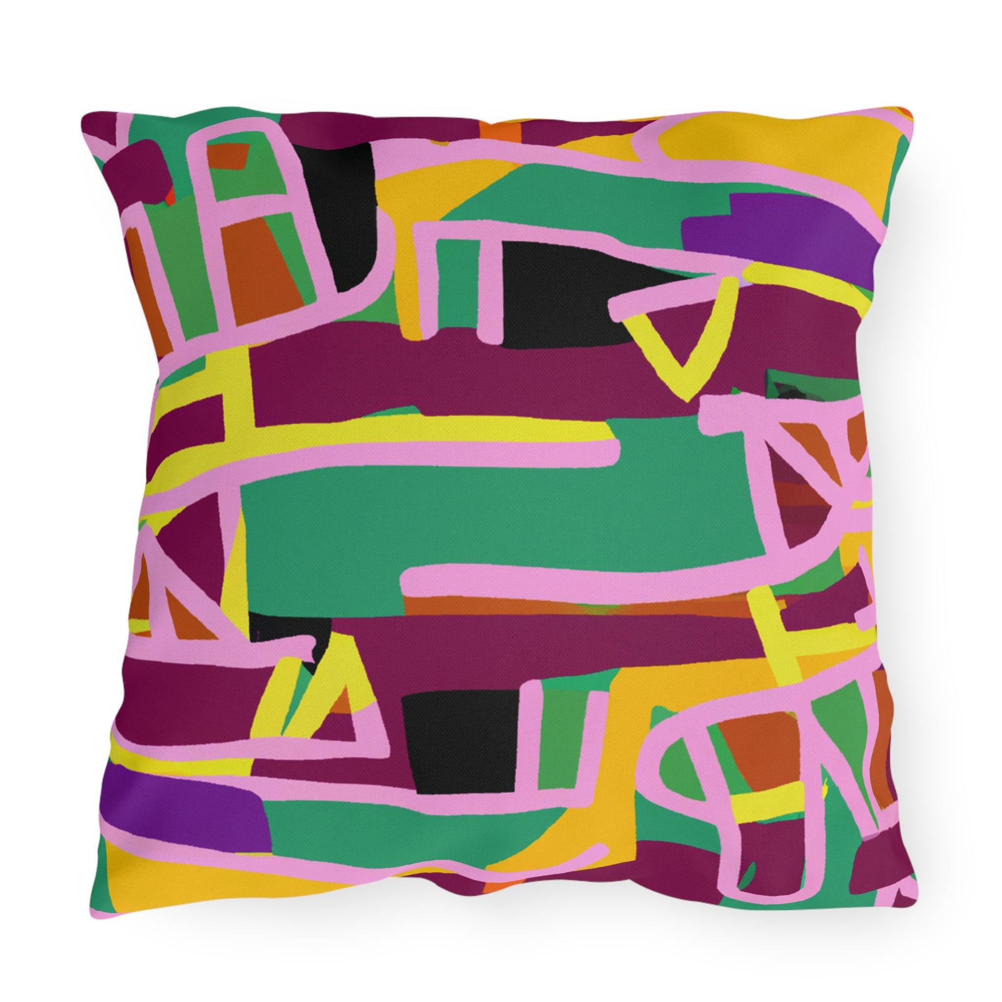 Kovango- African Inspired Outdoor Accent Pillow-Afroadorn 