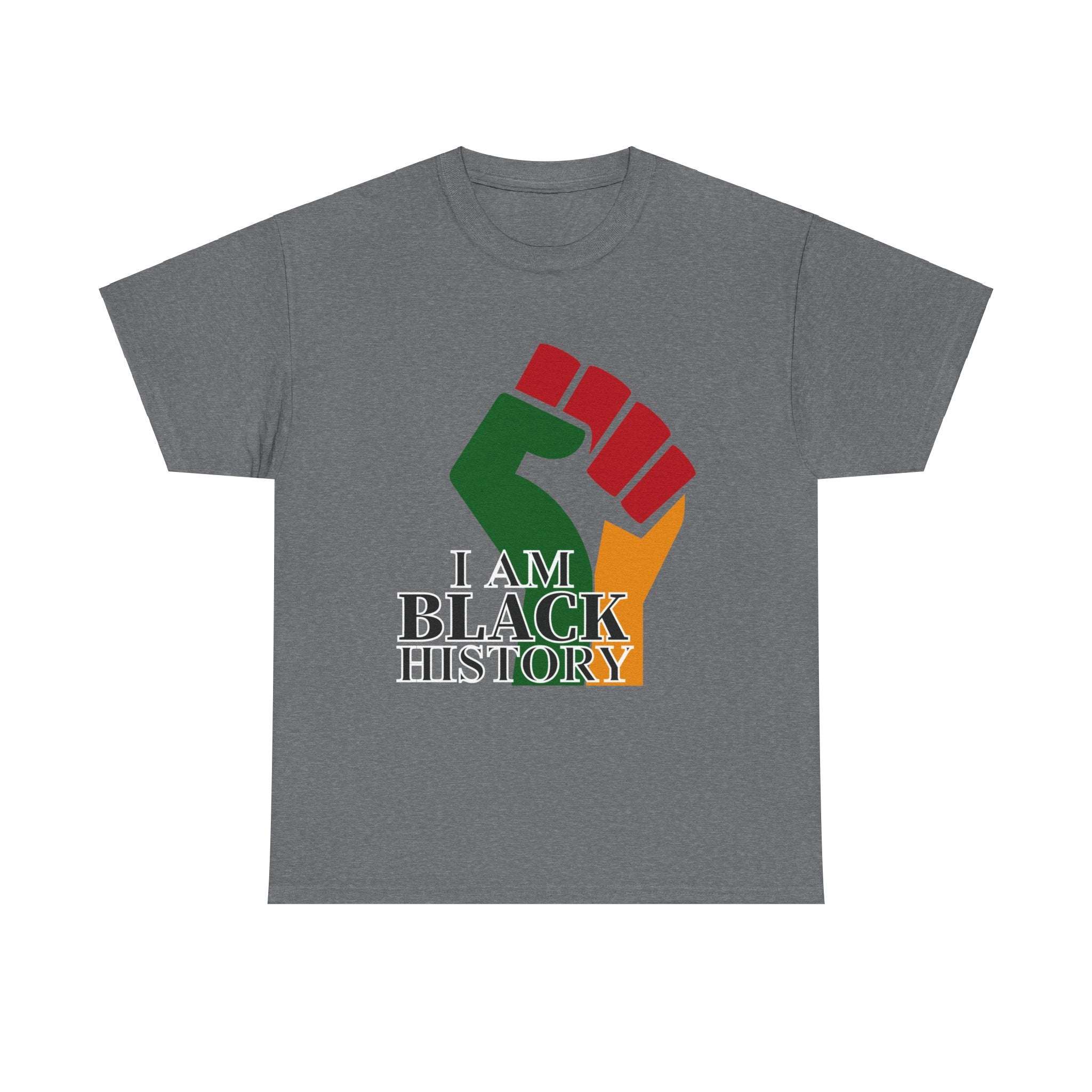 I Am Black History T-Shirt-Afroadorn 