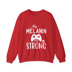 Melanin Power Sweatshirt-Afroadorn 