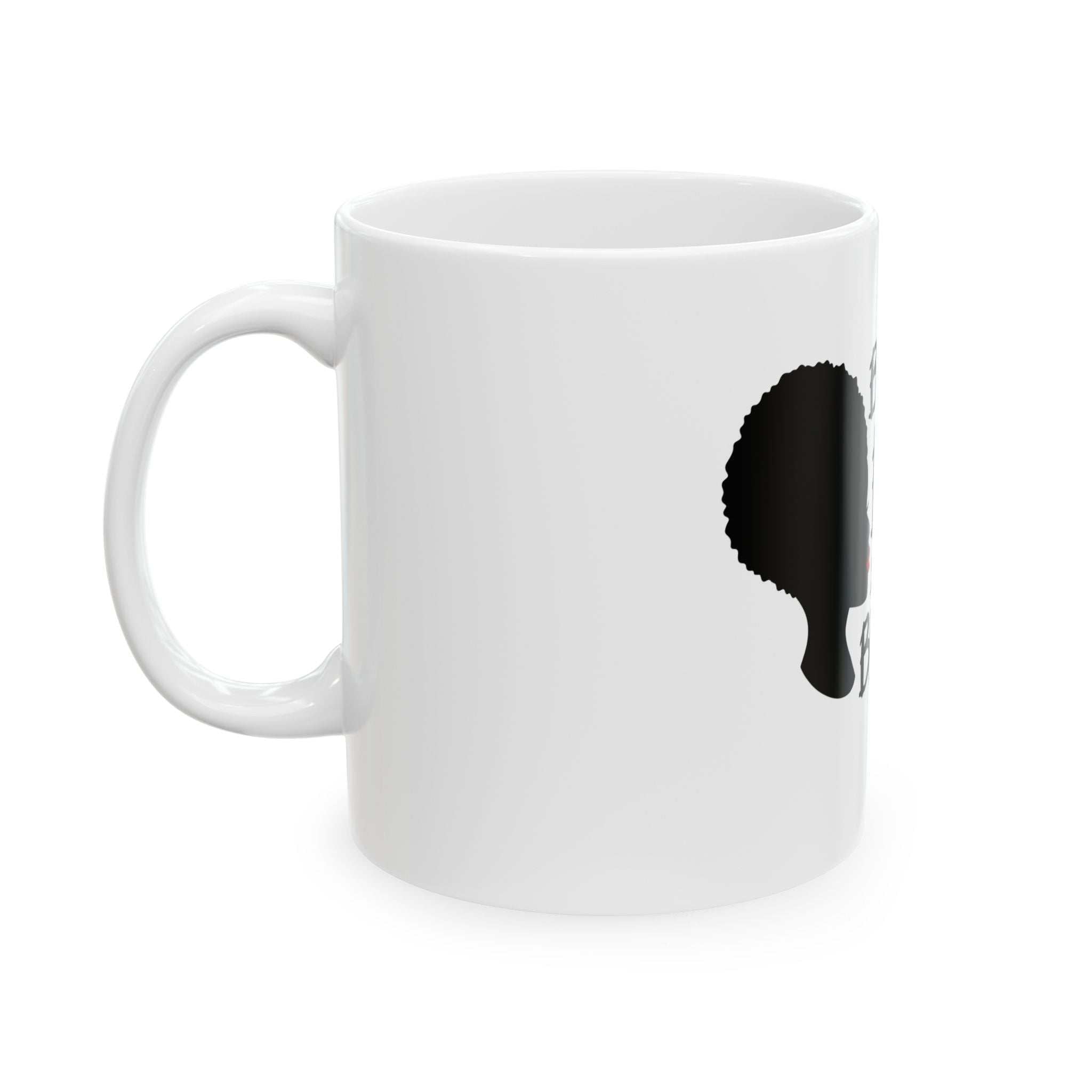 Black Blessing Bold Statement Mug-Afroadorn 