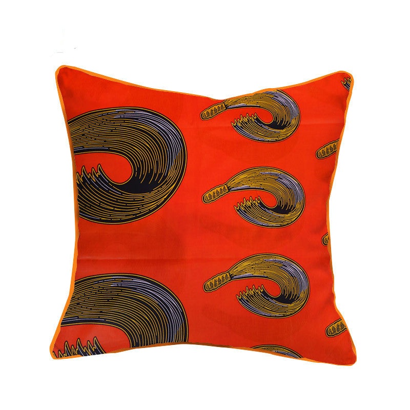 Vibrant Heritage Batik Pillow Case-Afroadorn 