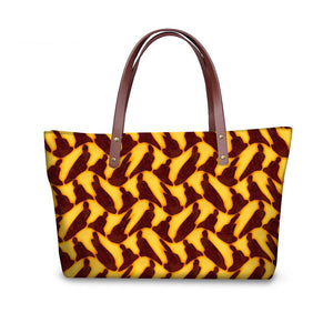 AfroBoho Vigilant Eye-Patterned Handbag-Afroadorn 